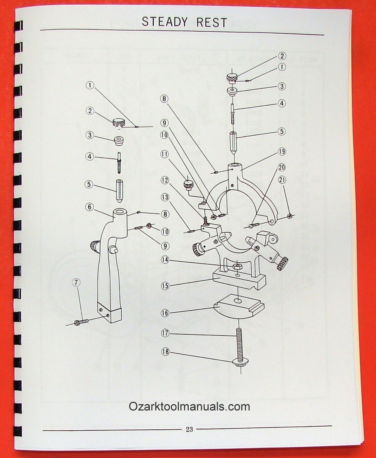 10″ x 24″-12″ x 36″ Metal Lathe Owners Parts Manual-Jet,Enco,Grizzly,MSC 0770