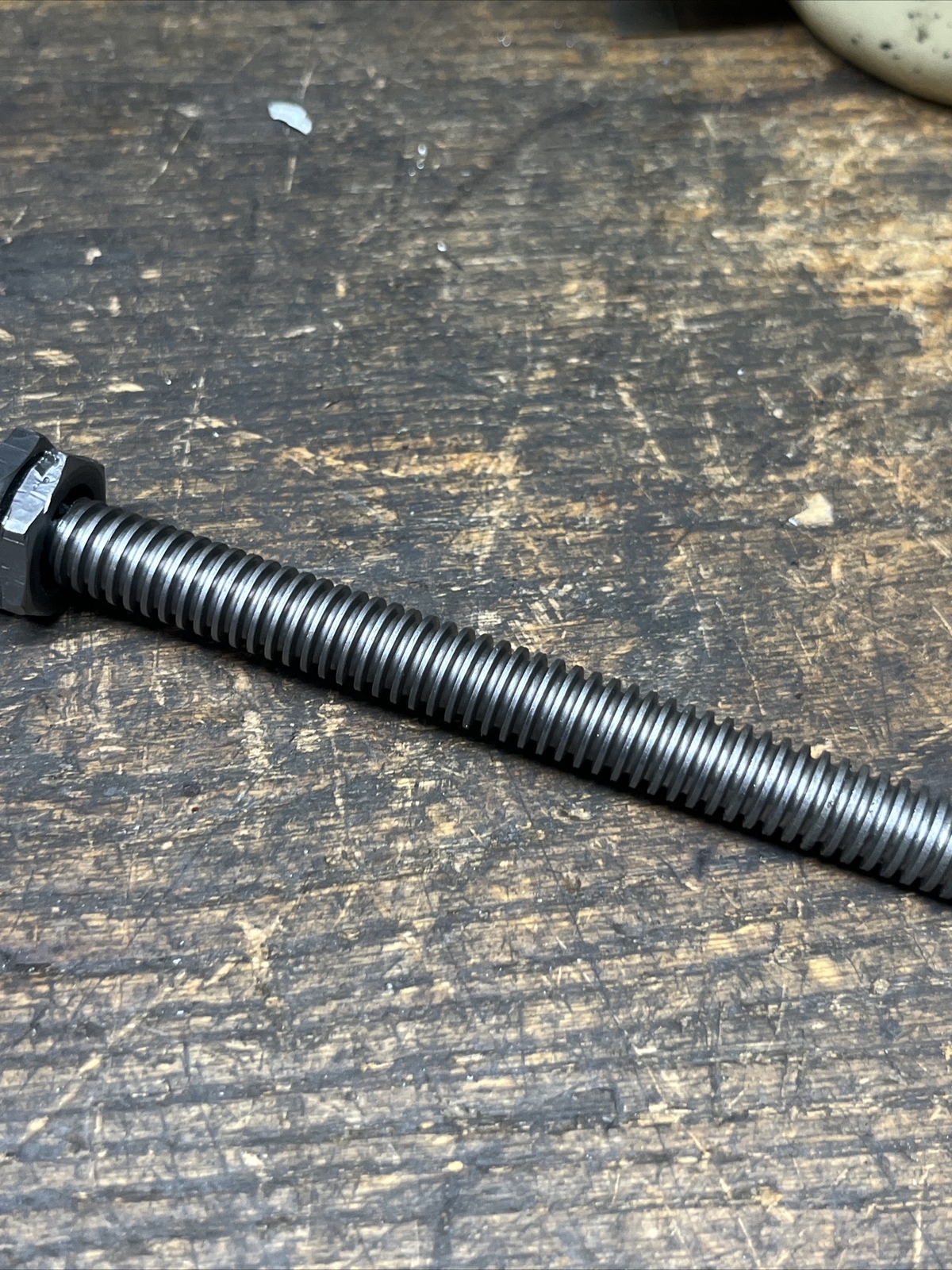 US BURKE No.4 Horizontal Milling Machine / Mill X Axis Leadscrew