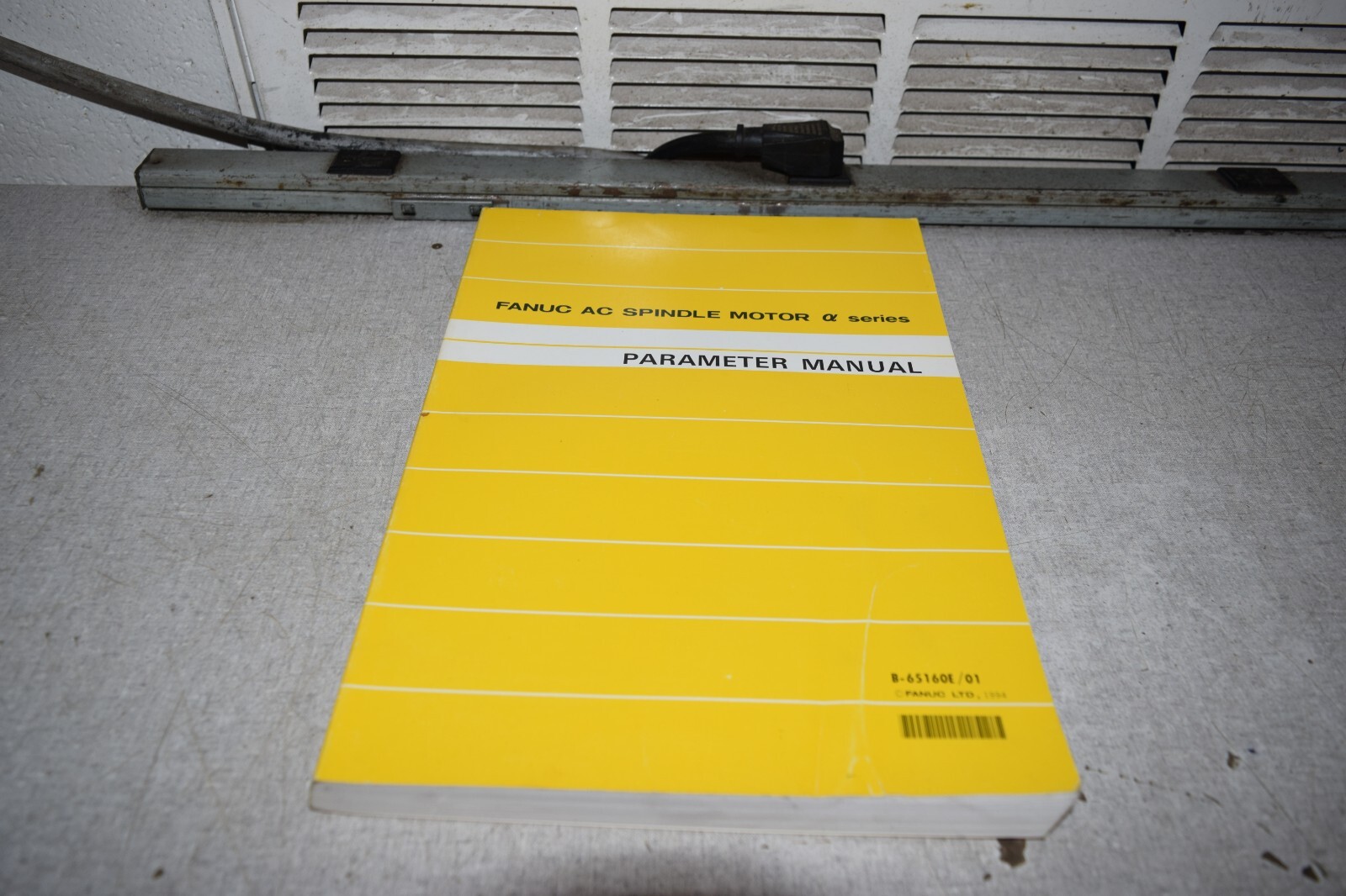 Fanuc AC Spindle Motor Alpha Series Parameter Manual B-65160E/01