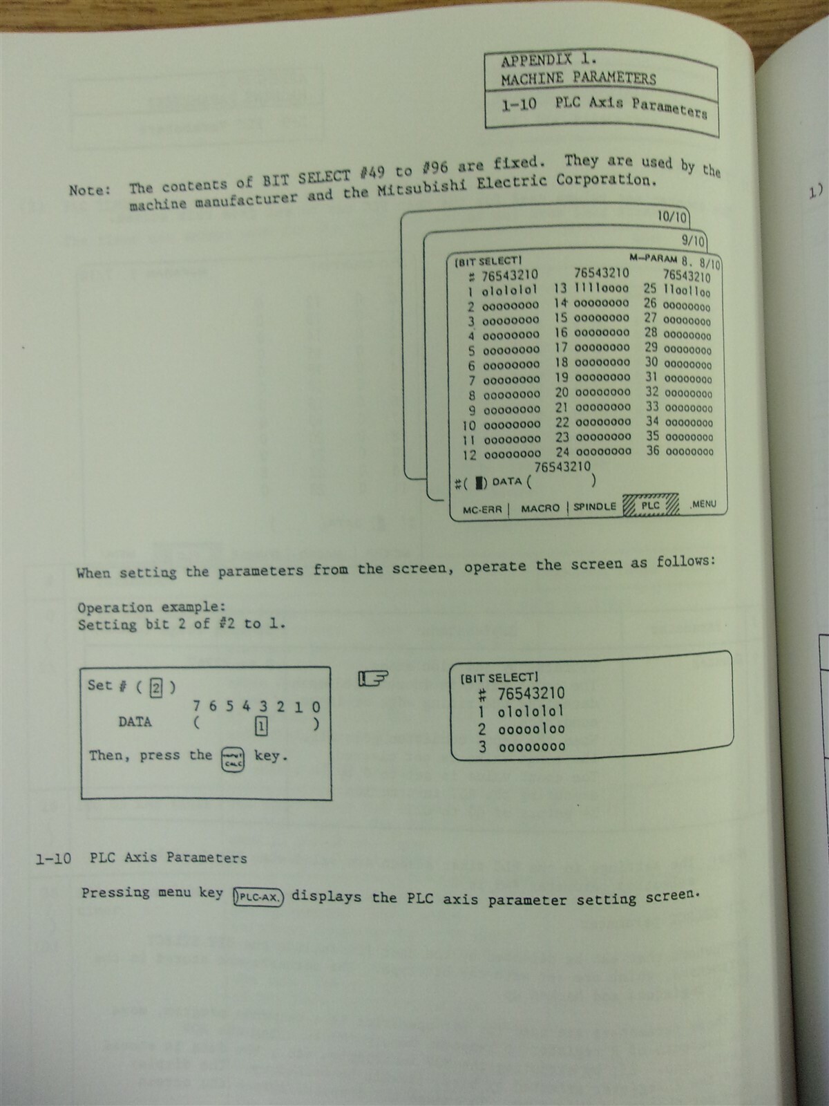 Mitsubishi CNC Meldas 500M Series Instruction Manual 9″ EL/CRT