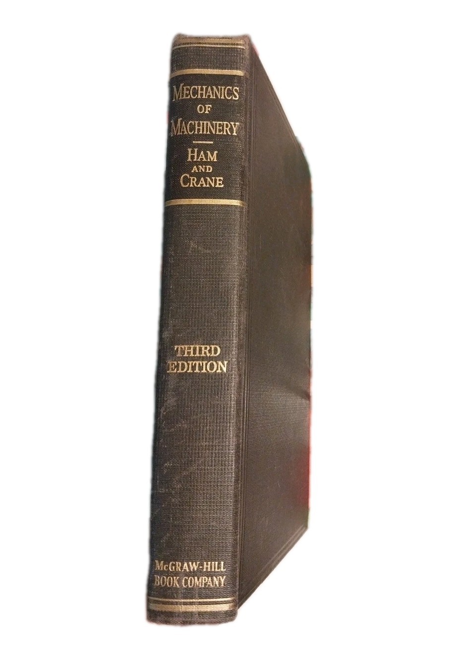 Vintage 1948 Mechanics of Machinery Ham & Crane 3rd Ed Textbook W/ 1949 Schedule