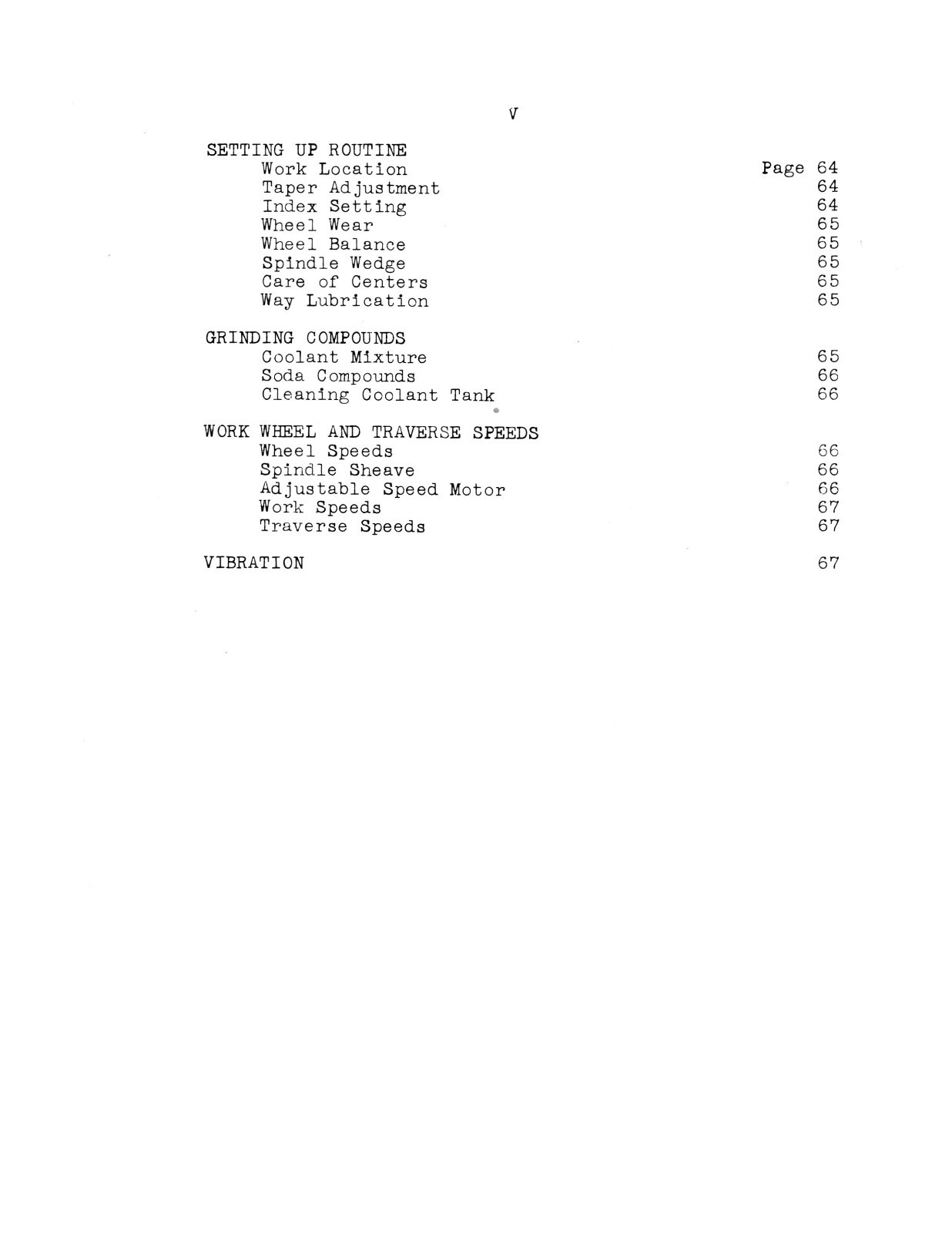 Norton 13″-16″ Type C Roll & Cylindrical Grinder Operating-Service Manual #1045