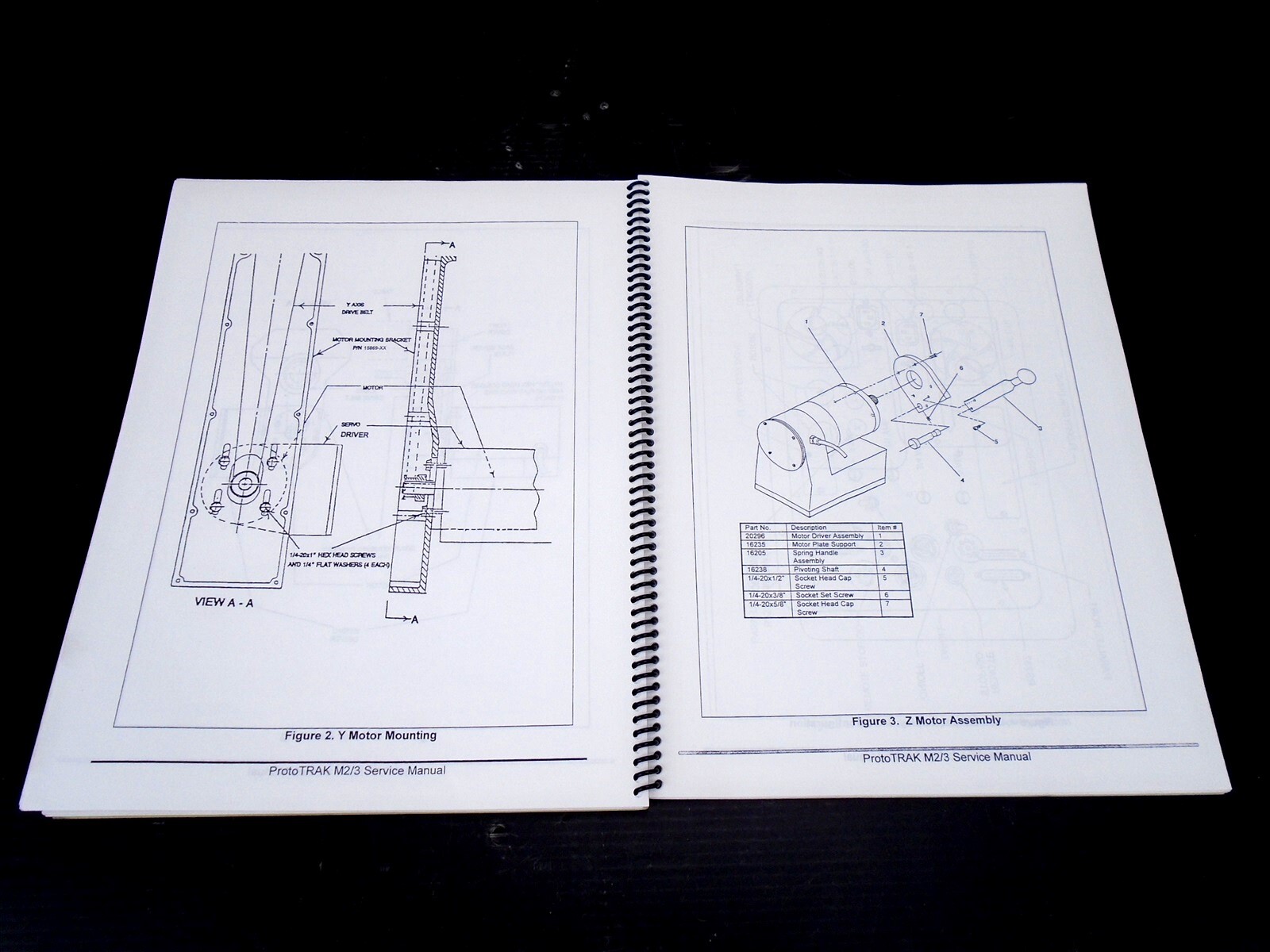 SOUTHWESTERN INDUSTRIES INC. – ProtoTRAK M2/3 SERVICE MANUAL – P/N 20301 – 1999