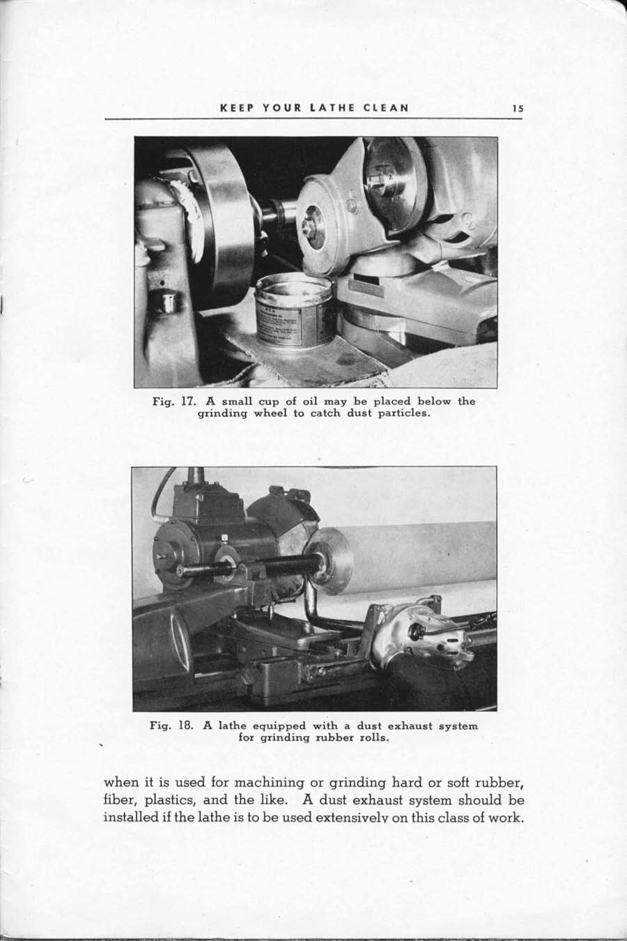 Lathe Manual Fits 1946 South Bend No. H-1 – Keep you Lathe Clean H-1