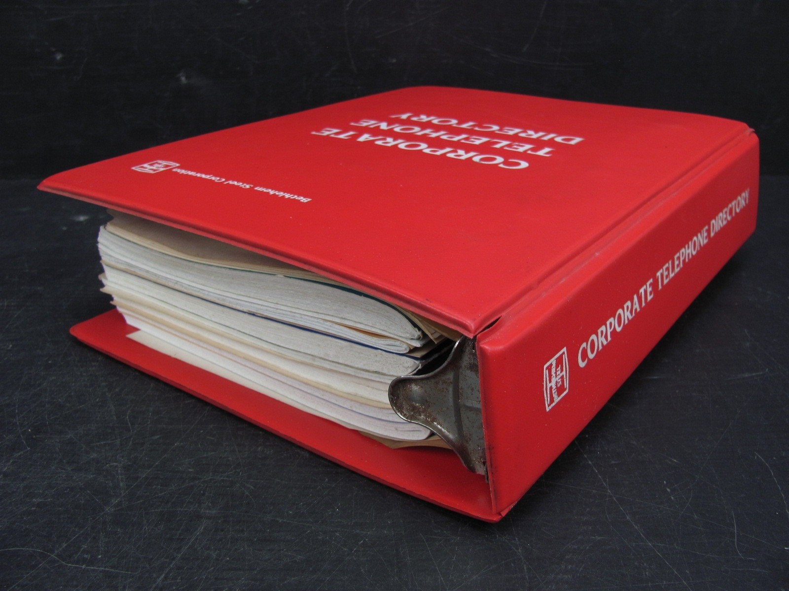 Vintage BETHLEHEM STEEL – RARE – Corporate Telephone Directory w/ I-BEAM LOGO