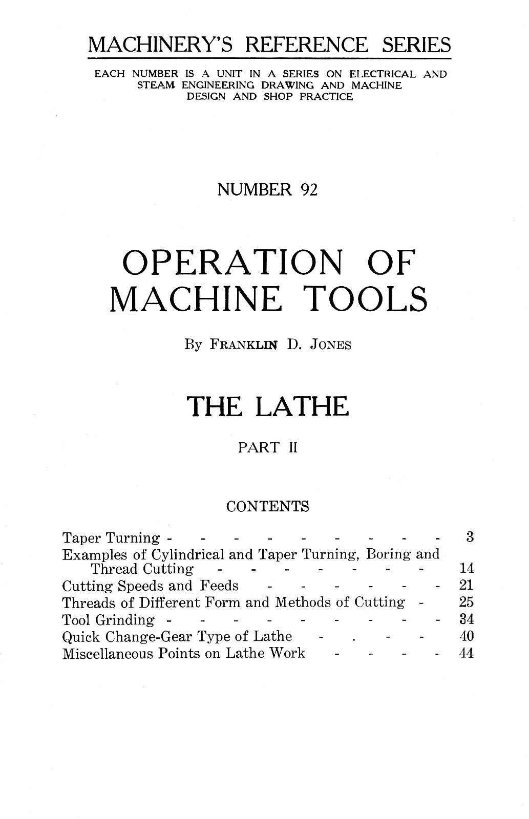 How to Operation of Machine Tools Metal Lathe Manual Part 1 0497