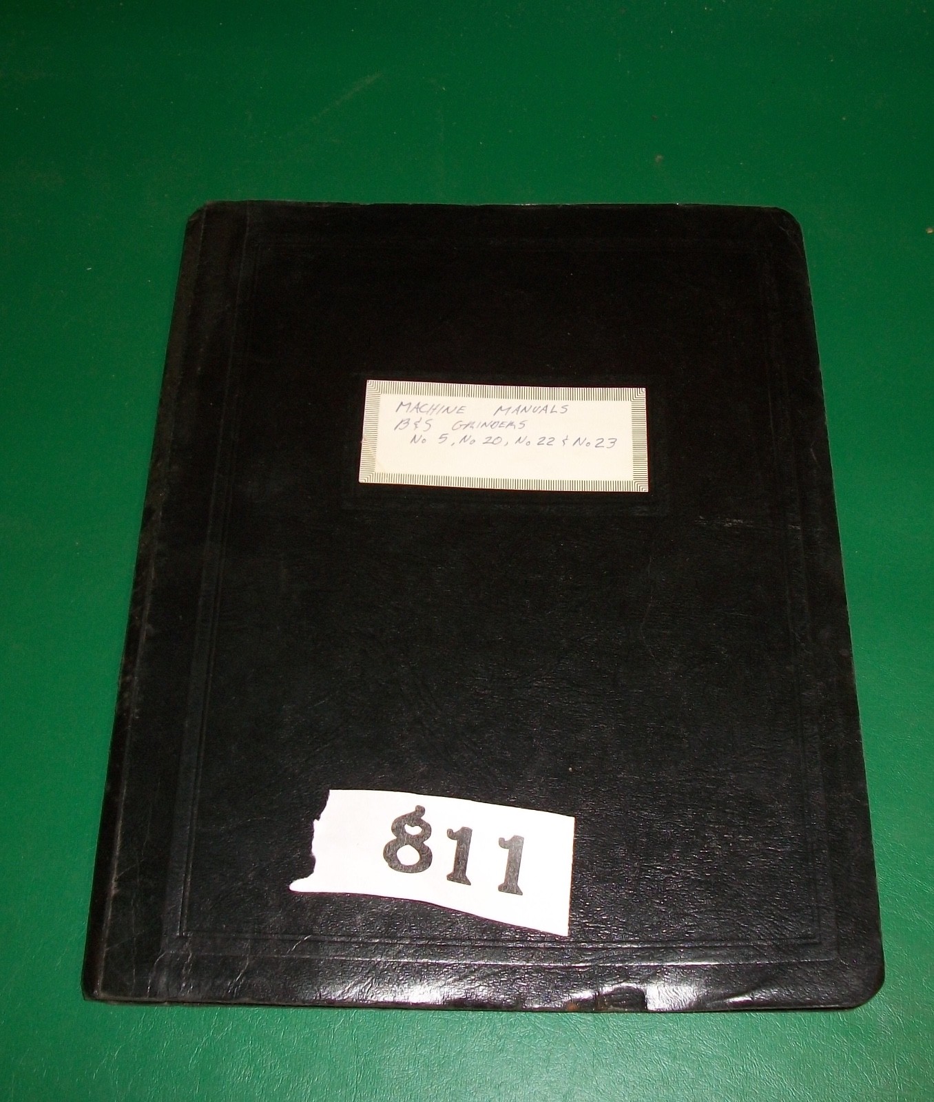 Brown & Sharpe No. 5 Plain Grinding Machine Manual 3″x12″ & 3″x18″ Shop Tool