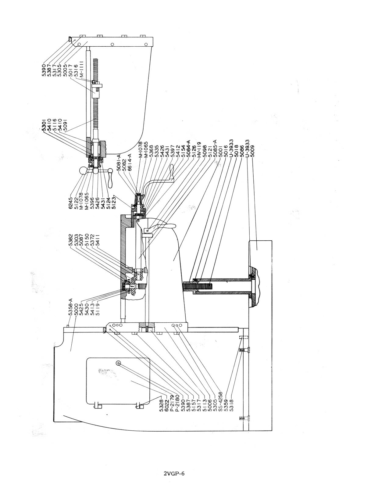Tree Model 2VG Milling Machine Operation, Instruction, & Parts List Manual #1358