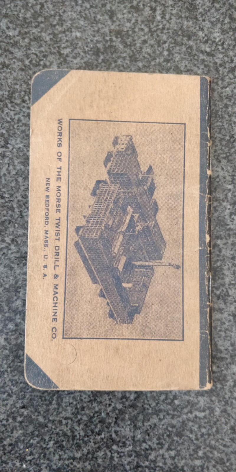 EARLY 1935 !! Morse Machinist’s Practical Guide Twist Drill & Machine