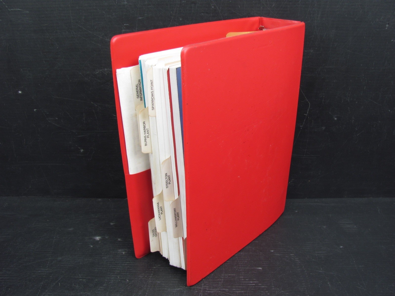 Vintage BETHLEHEM STEEL – RARE – Corporate Telephone Directory w/ I-BEAM LOGO