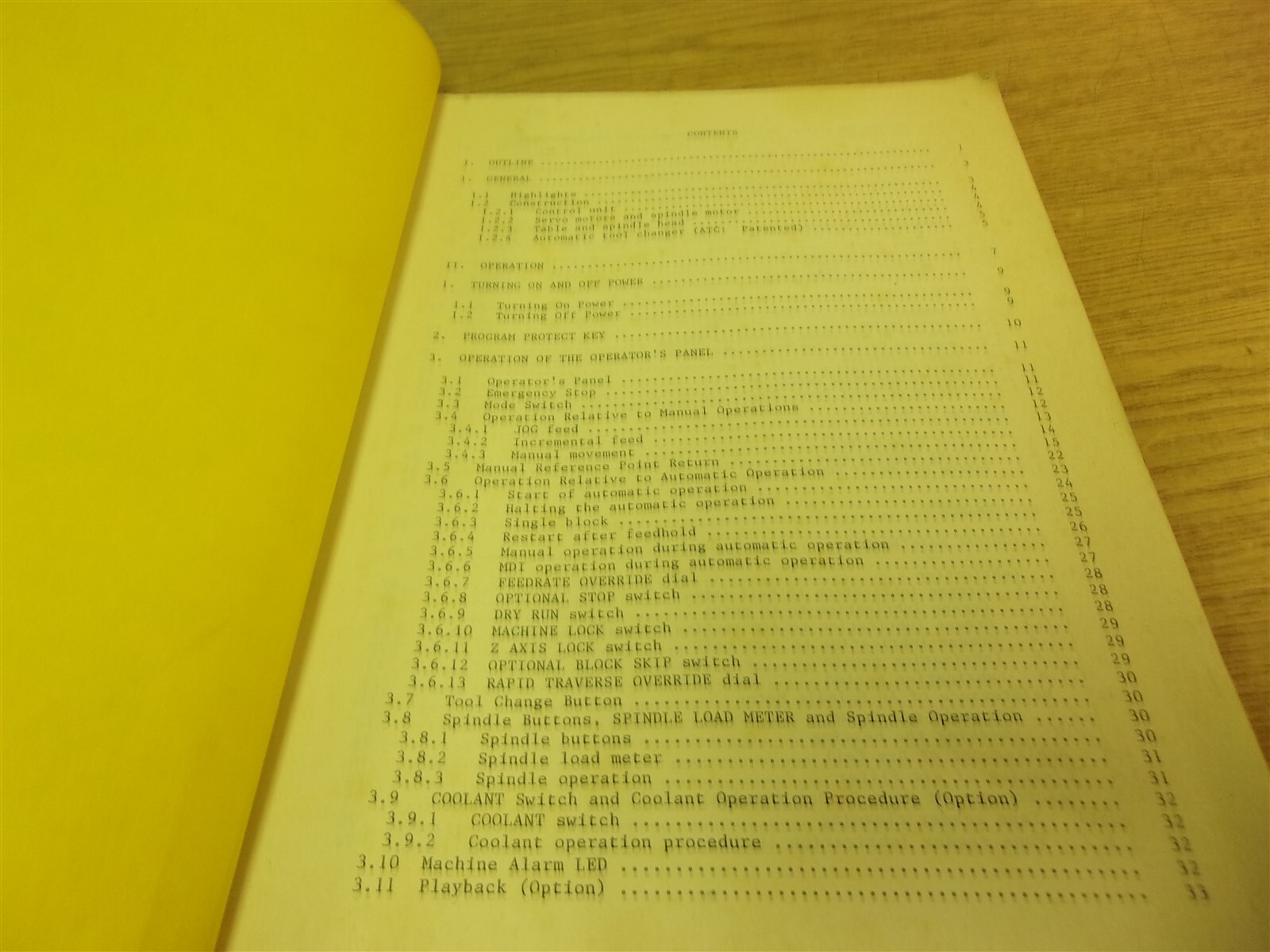 Pratt & Whiteny Tapemaster FH Fanuc Operator’s Manual B-55214E-P/01 “I”