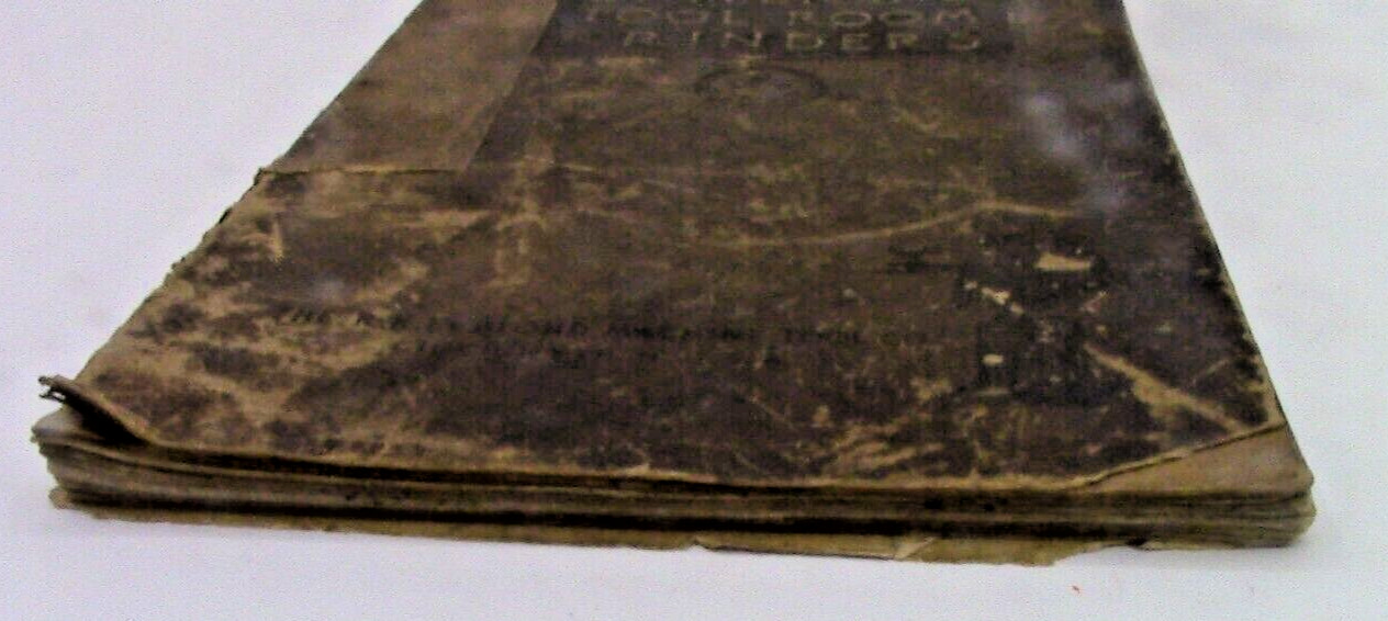 Le Blond Machine Tool Company “Universal Tool Room Grinder” 1920 Vintage Booklet
