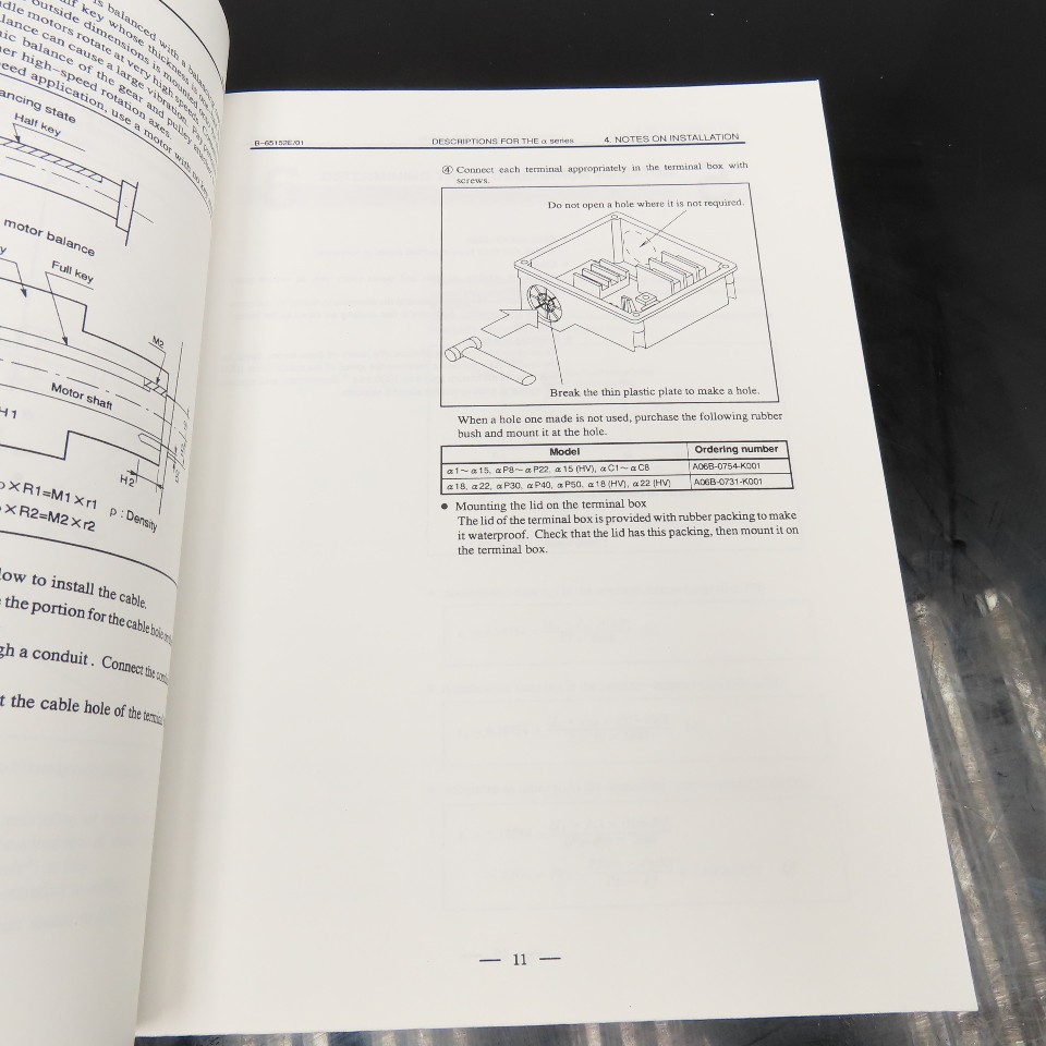 GE Fanuc GFZ-65152E/01 AC Spindle Motor Descriptions Manual Alpha a Series