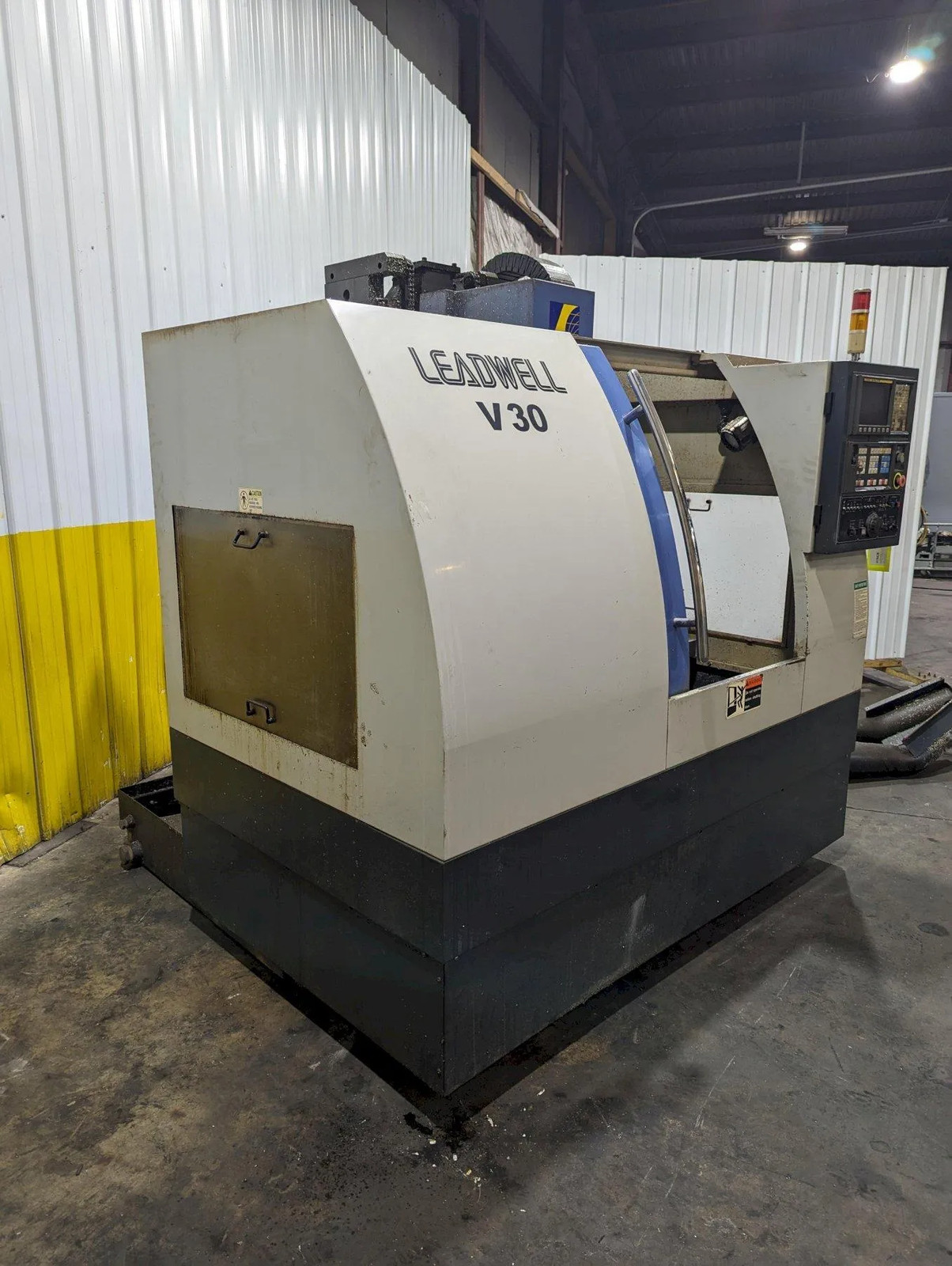 LEADWELL MODEL #V-30 CNC VERTICAL MACHINING CENTER: STOCK #19428