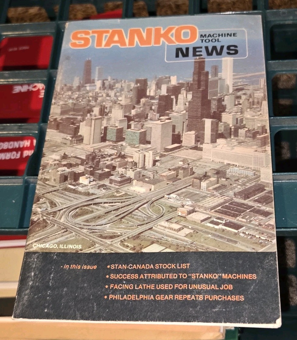 STANKO MACHINE TOOL NEWS STAN CANADA MACHINERY Book MACHINIST Company Info PROMO