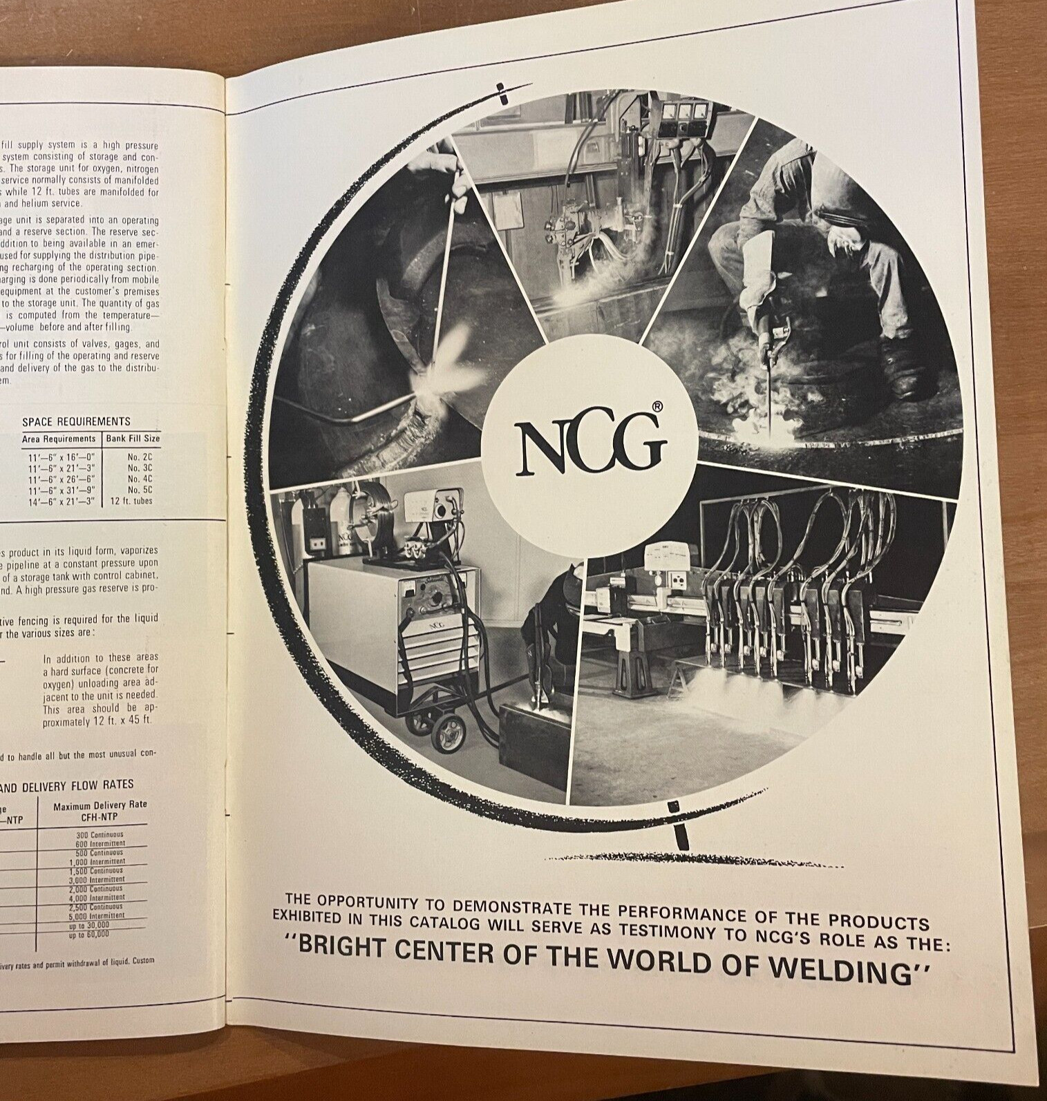 1960s NCG Industrial Product Catalog Welding Supplies 106p National Cylinder Gas