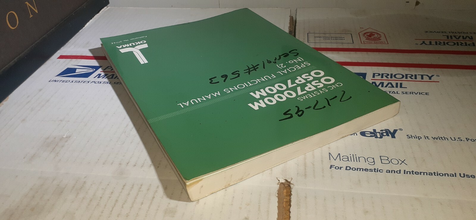 OKUMA OSP7000M OSP700M SPECIAL FUNCTIONS MANUAL (No. 2) 3774-E FastShipping