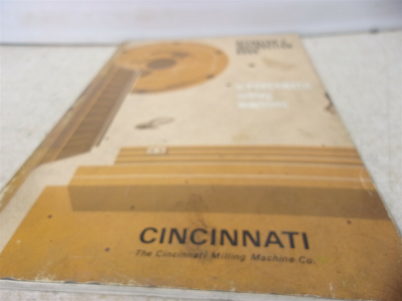 Cincinnati M-1968-2 HyPowerMatic Operator Instruction Book *FREE SHIPPING*