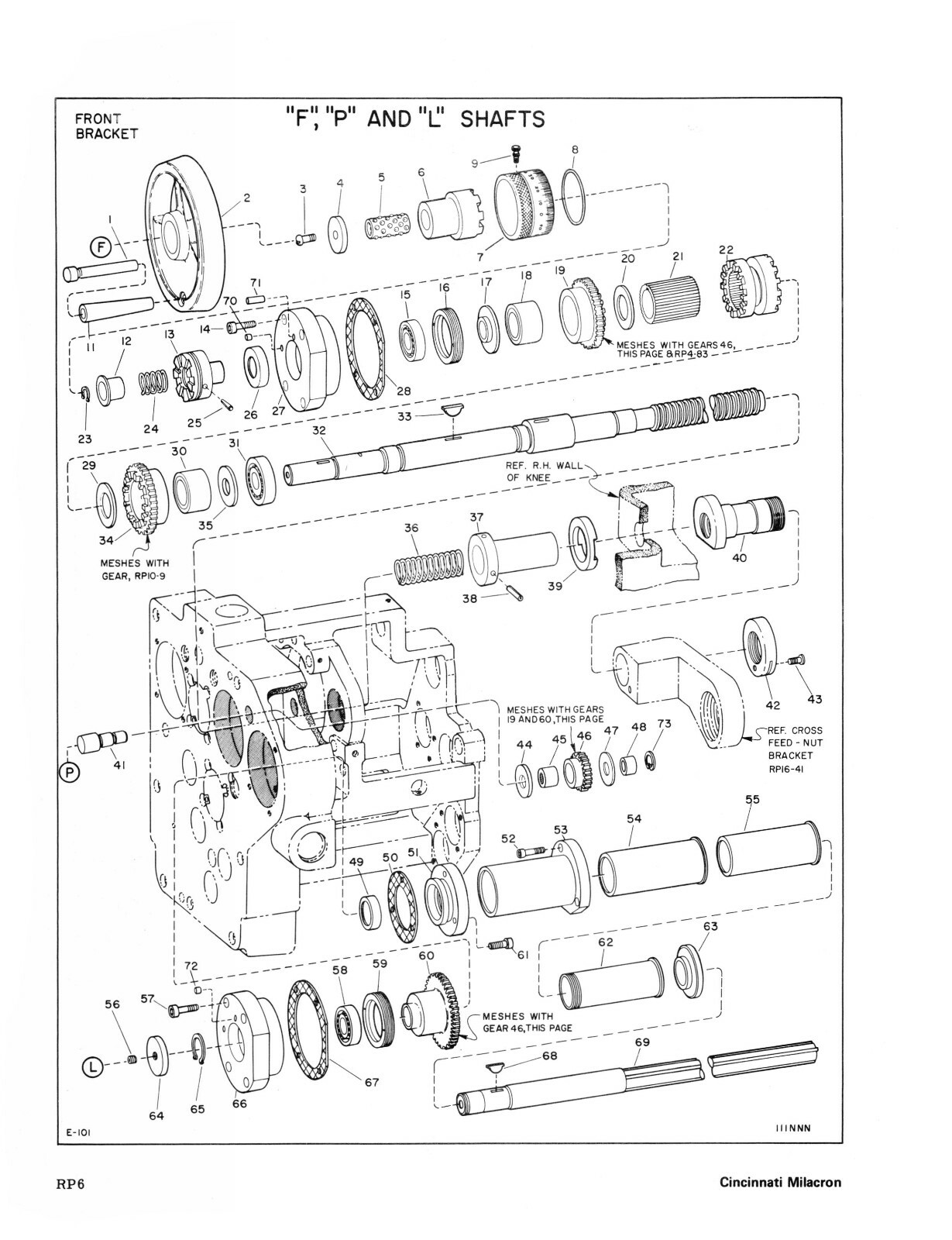 Cincinnati 205-12 Cintimill, Cintiversal DH Mill Instruct & Parts Manual #1773