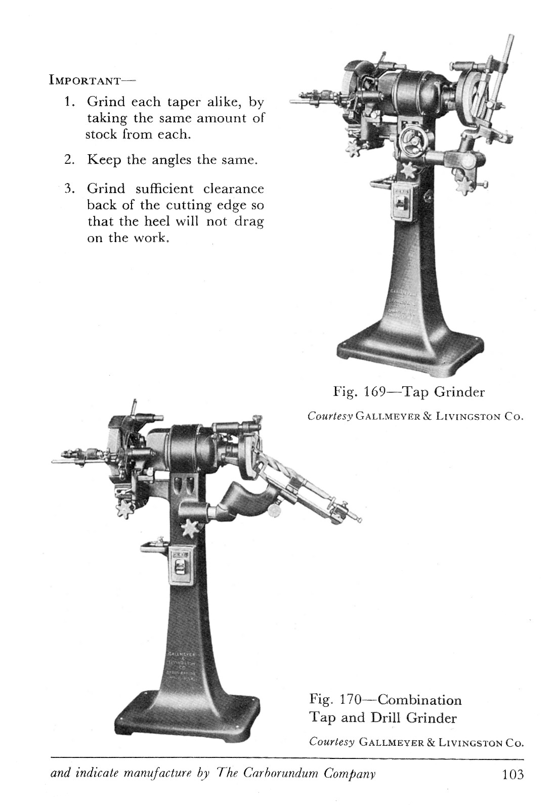 How To Do Tool Room Grinding Techniques Book Lathe,Mill,Cutters,Taps,Drills 0903
