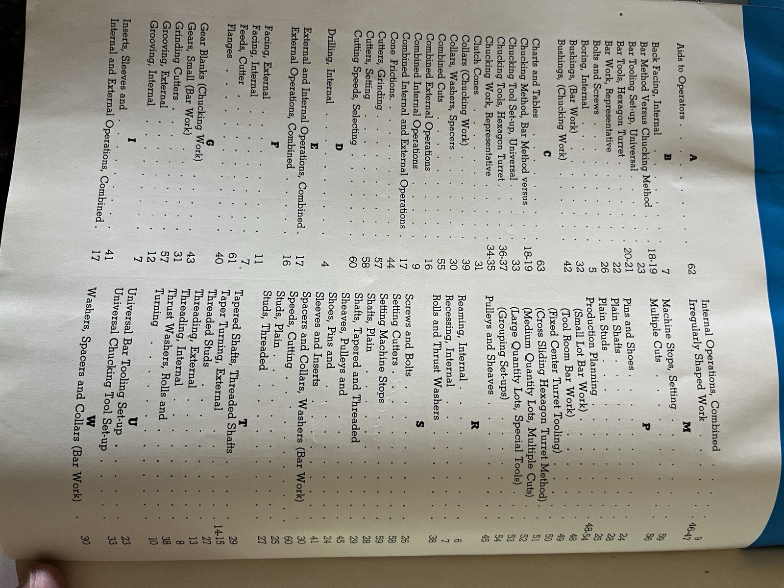 How to Machine Parts on Turret Lathes Warner & Swassey 1944 Manual