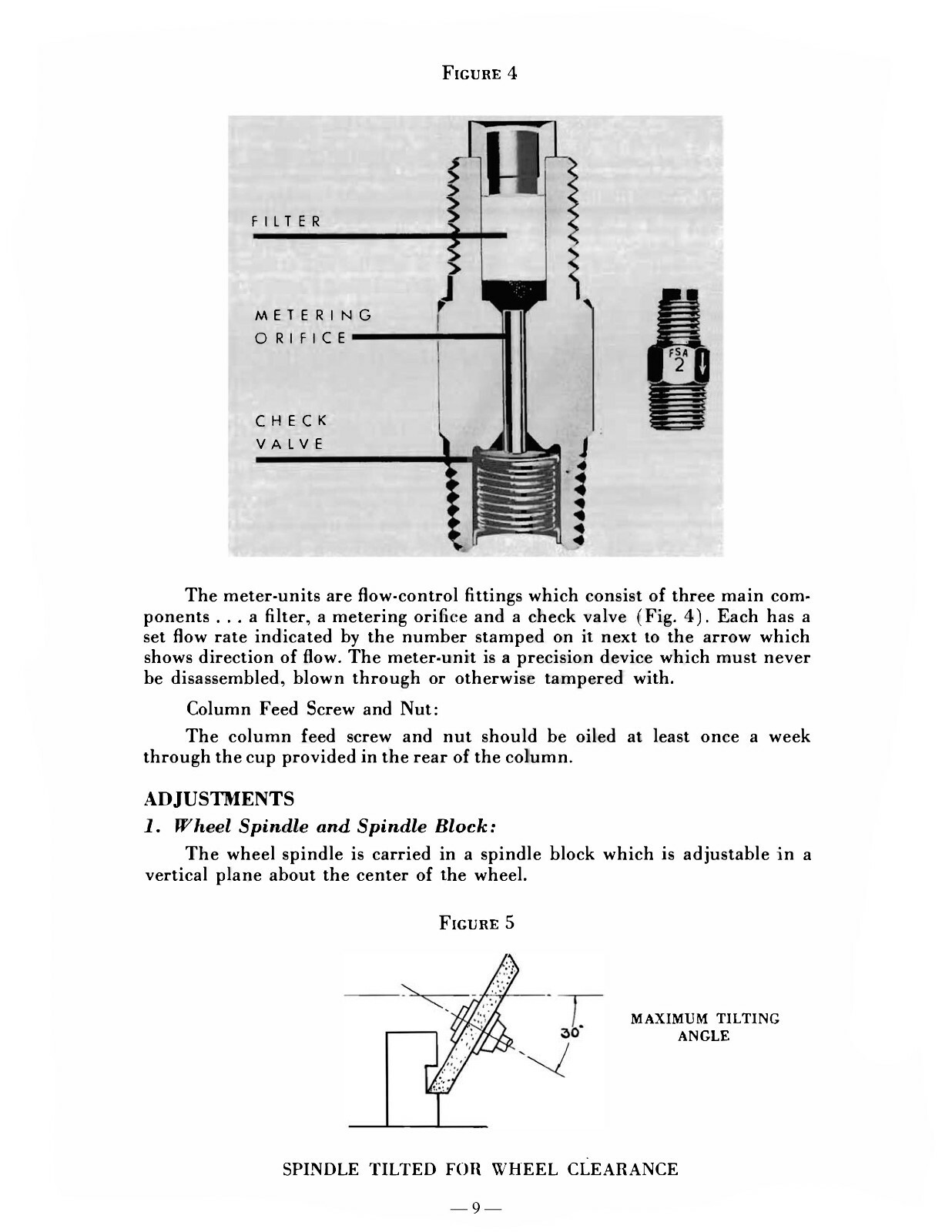Taft Peirce #1 Surface Grinder Installation, Instruction, & Parts Manual #2143
