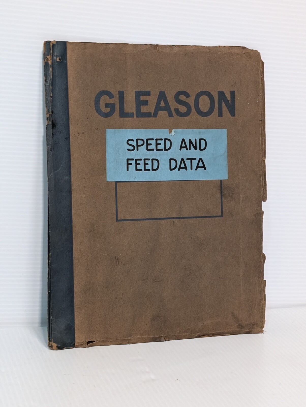 Gleason Works Bevel Gear Planers & Generators Speed & Feed Data Manual, as shown