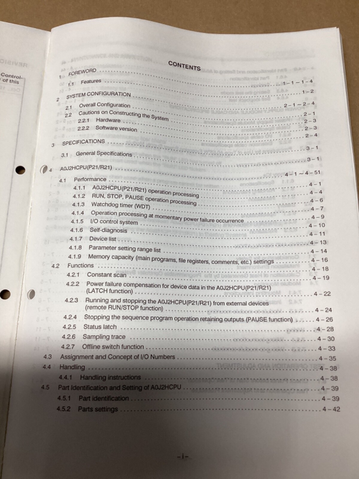 Mitsubishi Melsec-A A0J2HCPU Programmable Controller User’s Manual #144G24PR7