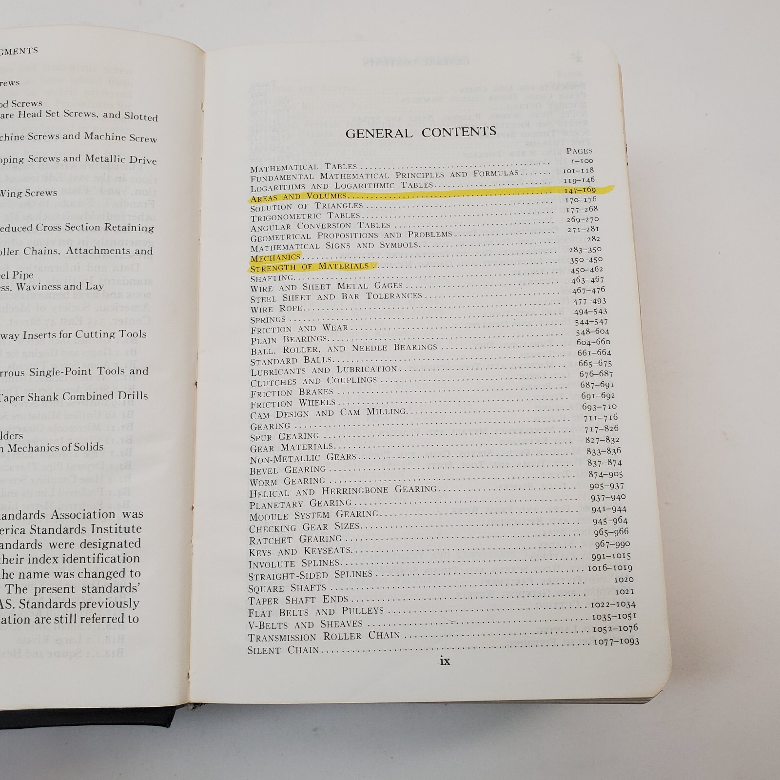 MACHINERY’S HANDBOOK 21st Edition, 1980, Industrial Press Inc, 2482 Pages