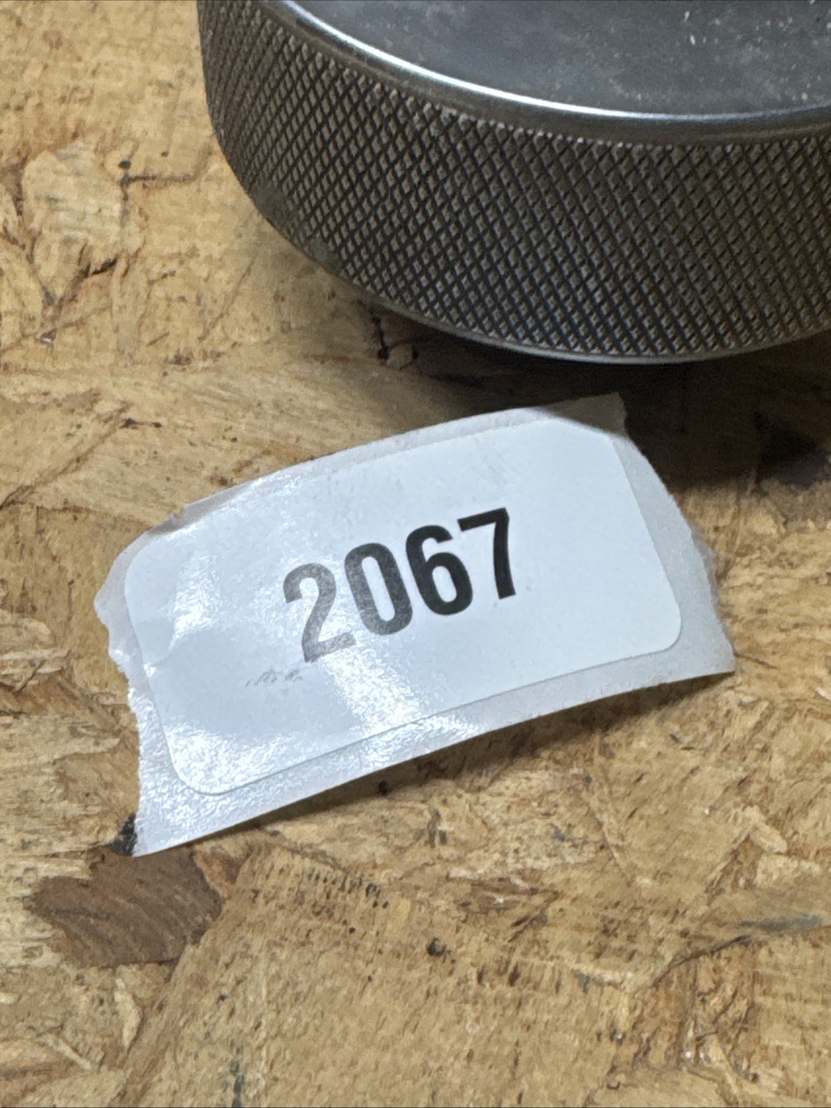 Kearney & Trecker 2D Model D Rotary Head Milling Machine Handwheel Knurled Knob