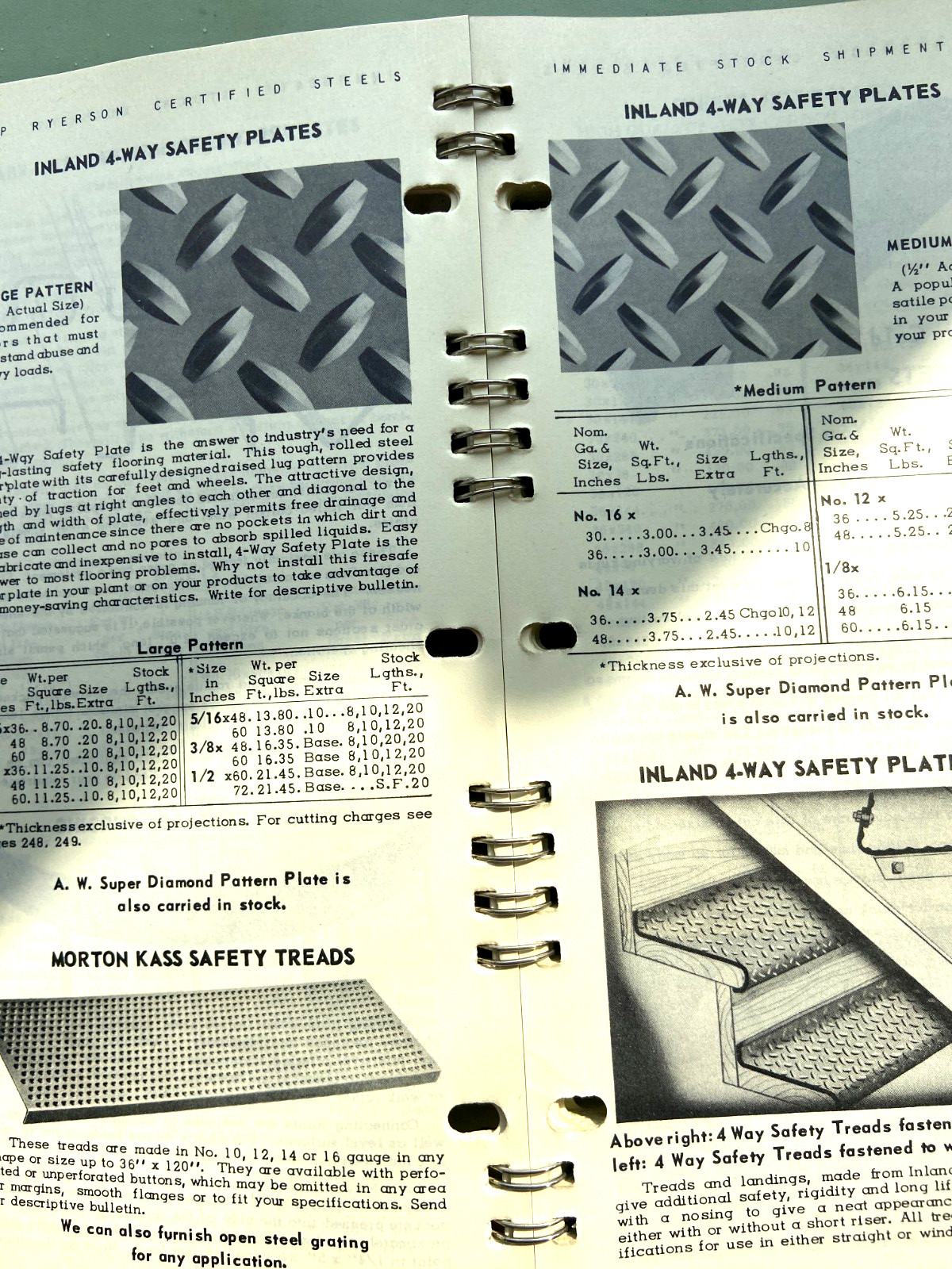 3 RYERSON METAL WORKING MACHINERY & TOOLS STEEL BOOKLETS 54-55-6-7-1937