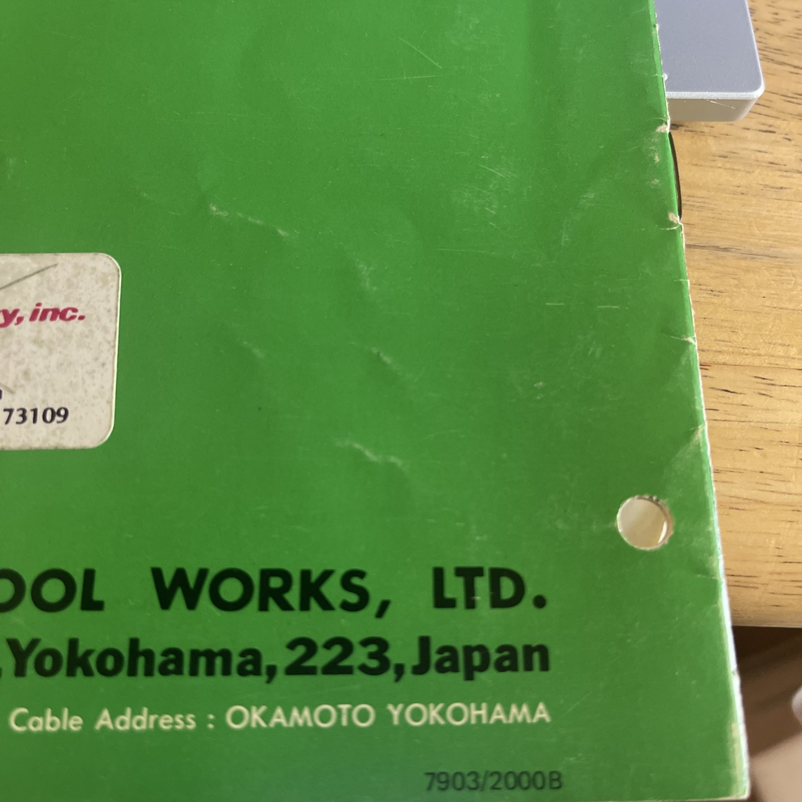 Okamoto Surface Grinding Machines Bulletins 7903/200B, 8010/200B- 2 pieces