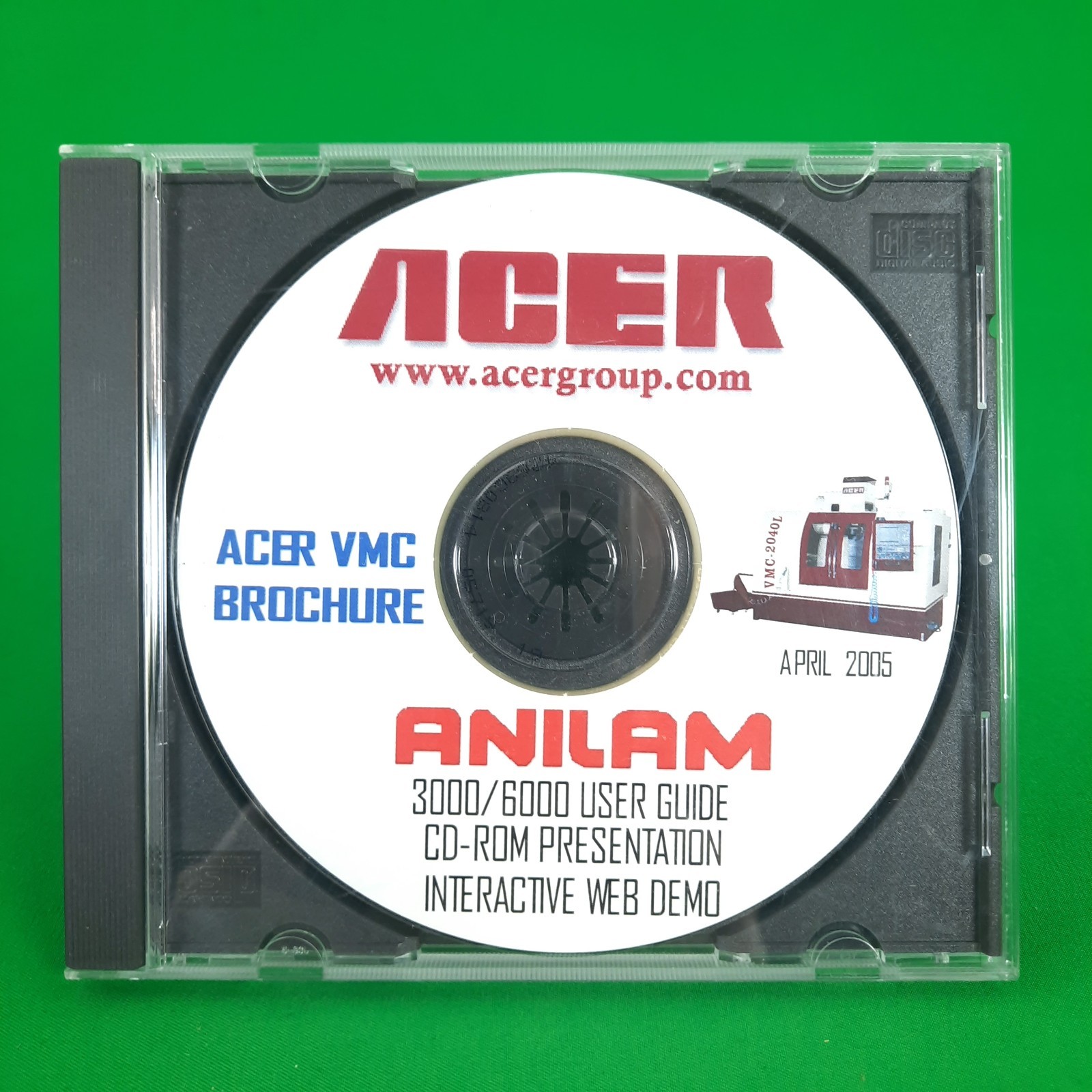 Acer Anilam 3000/6000 User Guide CD-ROM Interactive Web Demo