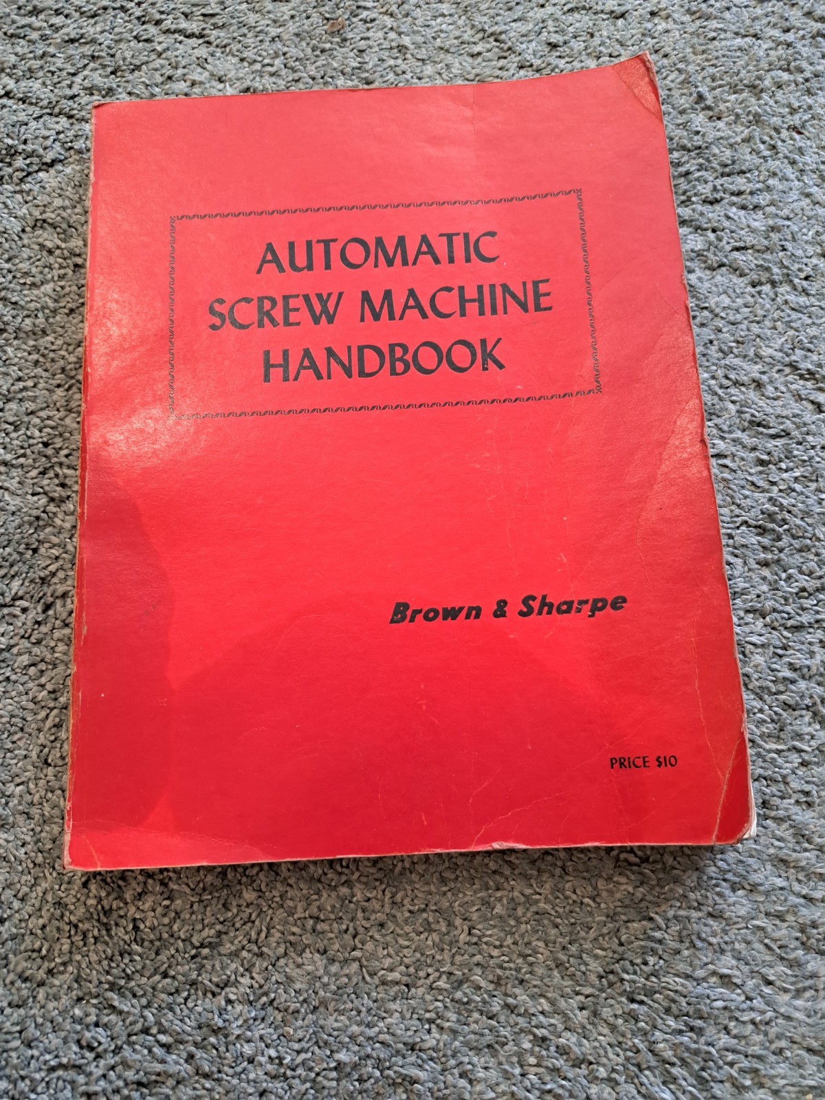 Brown & Sharpe Automatic Screw Machine Handbook 1968