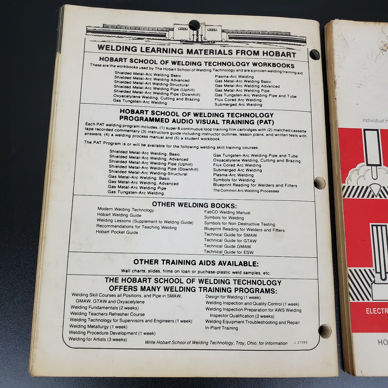 Hobart Institute of Welding~ Shielded Metal Arc Welding & Welding Guide Training