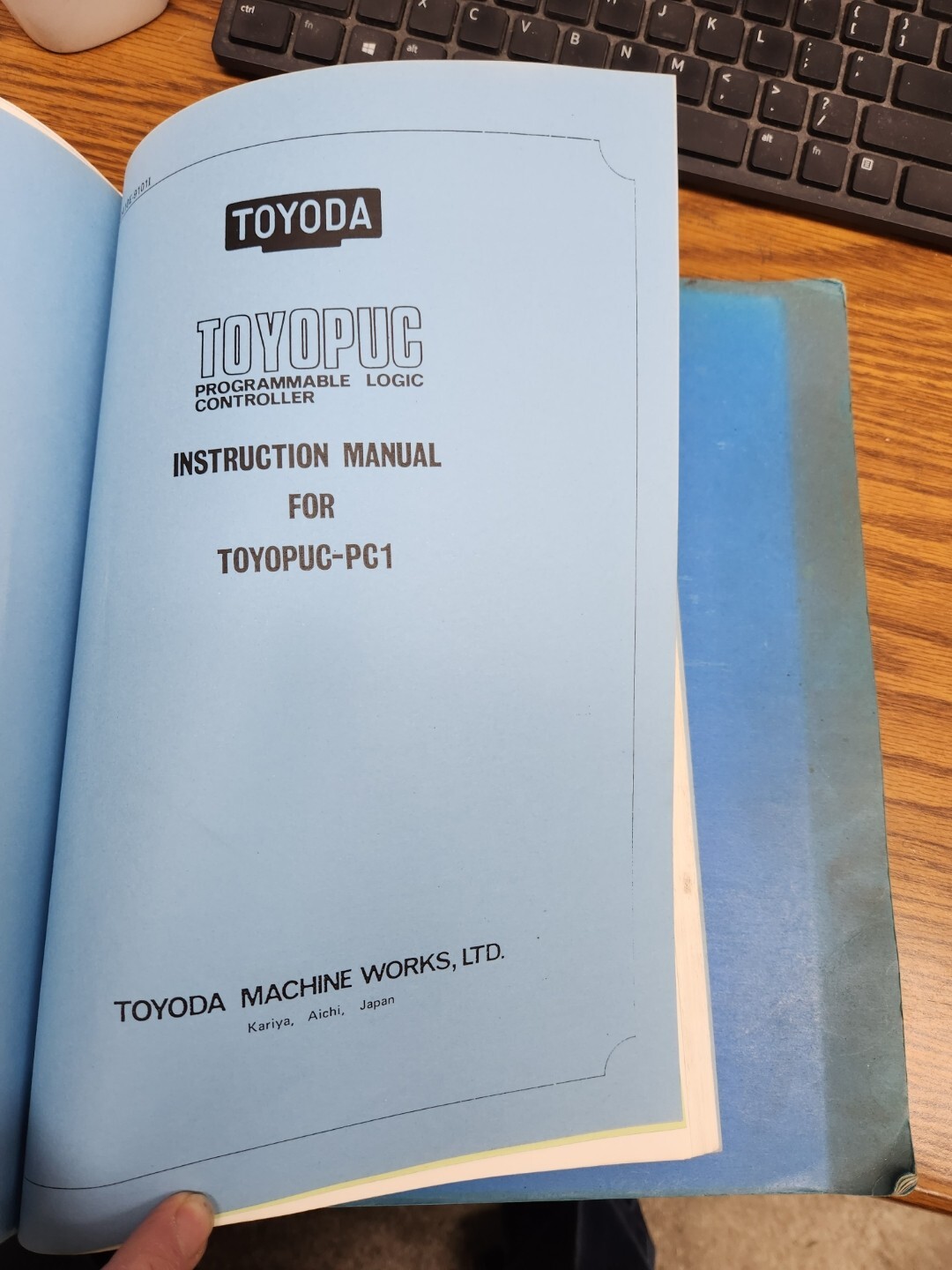Toyoda Machine G32N Grinder Manual