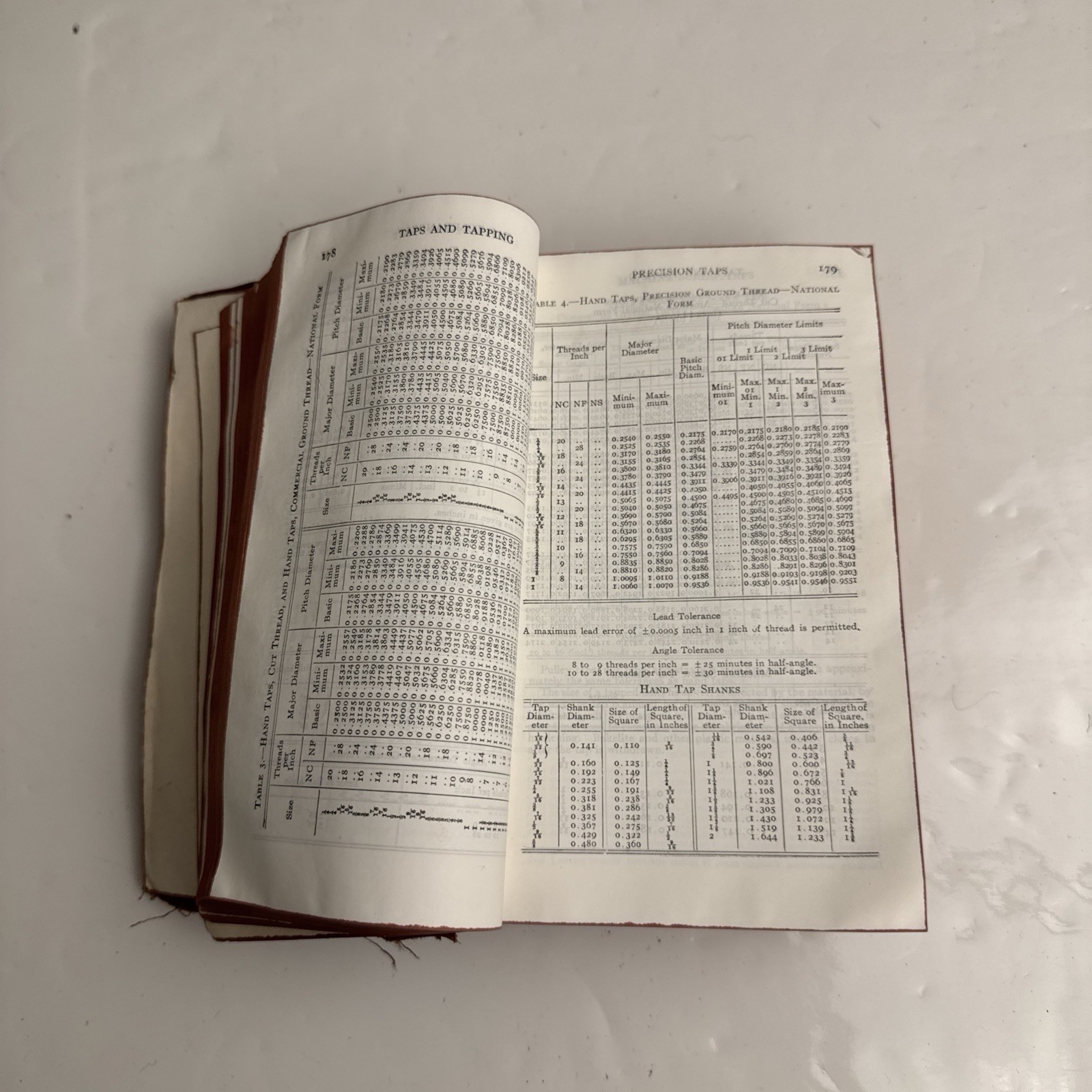 Vintage 1945 American Machinist Handbook Colvin & Stanley 8th Edition Guide
