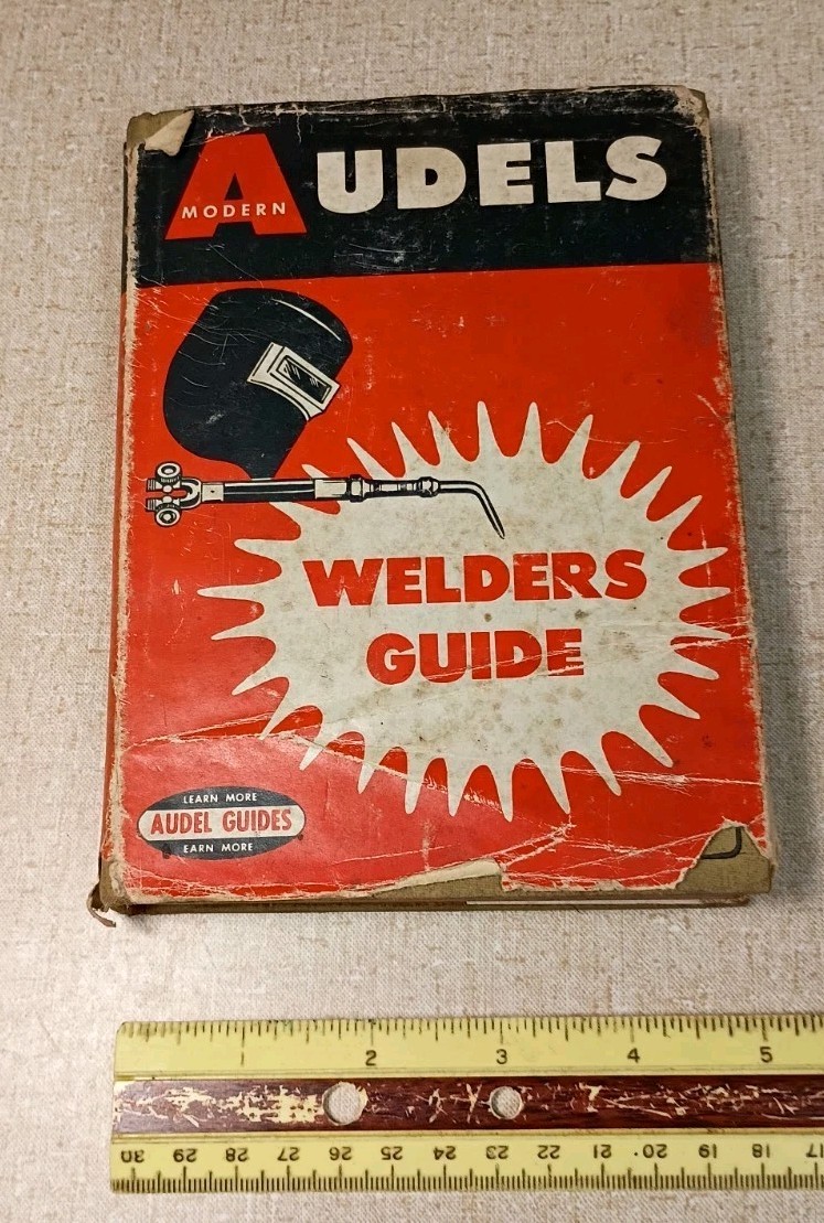 Vintage Audels welders guide welding book