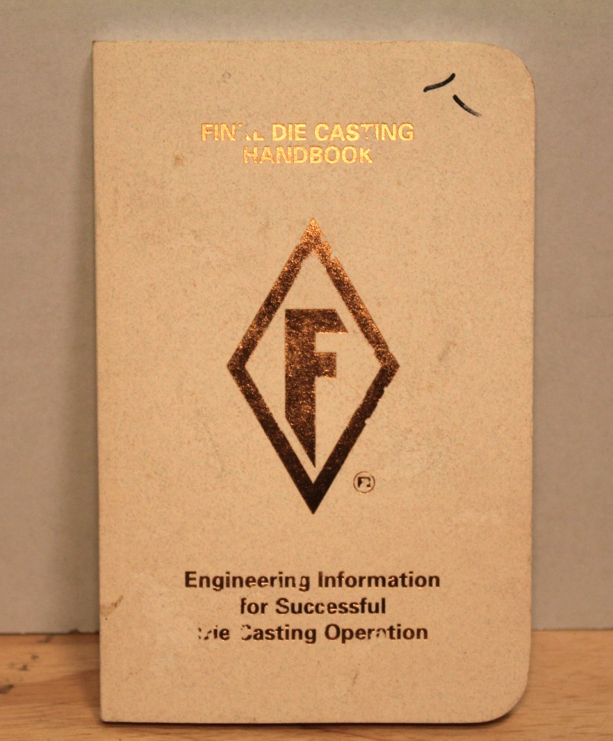 A Finkl & Sons Co. Finkl Die Casting Handbook 1996