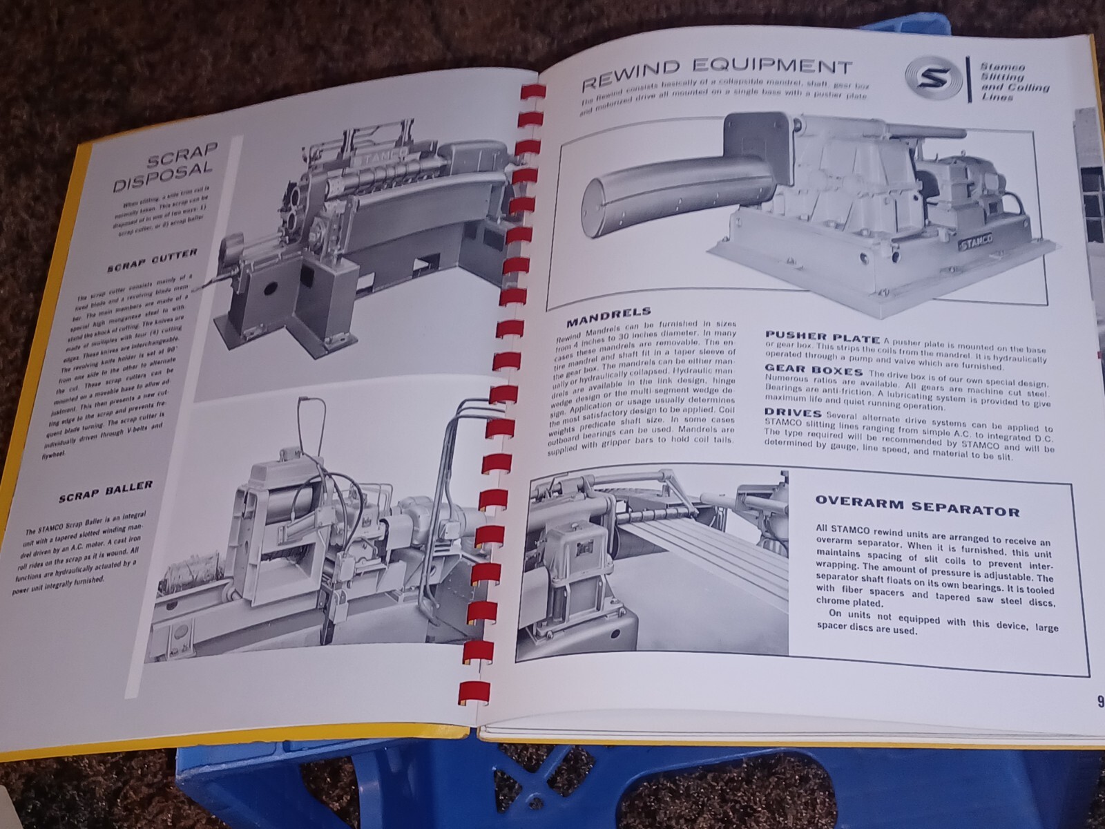 1950’s STAMCO SHEET AND PLATE EQUIPMENT MACHINIST INDUSTRIAL TOOLS CATALOG BOOK