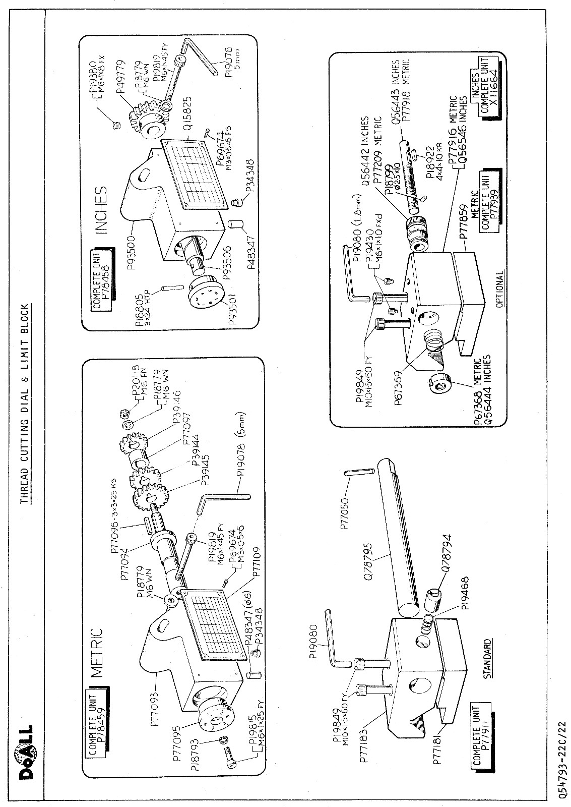 DoALL-ROMI 13 inch Metal Lathe Owners Operators Service Parts Manual LD1340 0278
