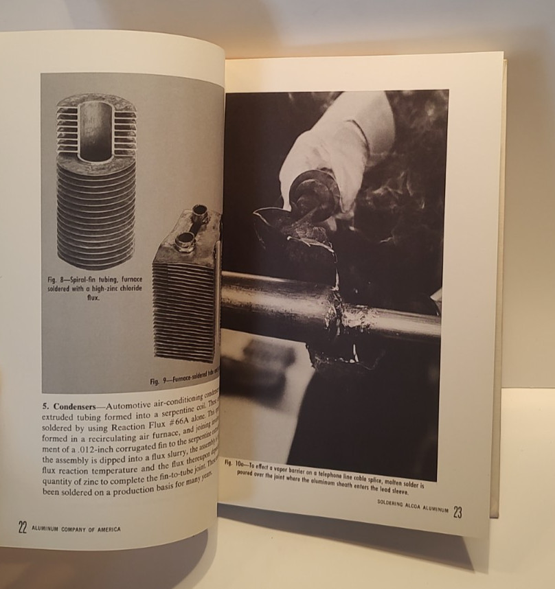 Soldering Alcoa Aluminum Handbook 1965 Metal Industry Pittsburgh Vintage Guide