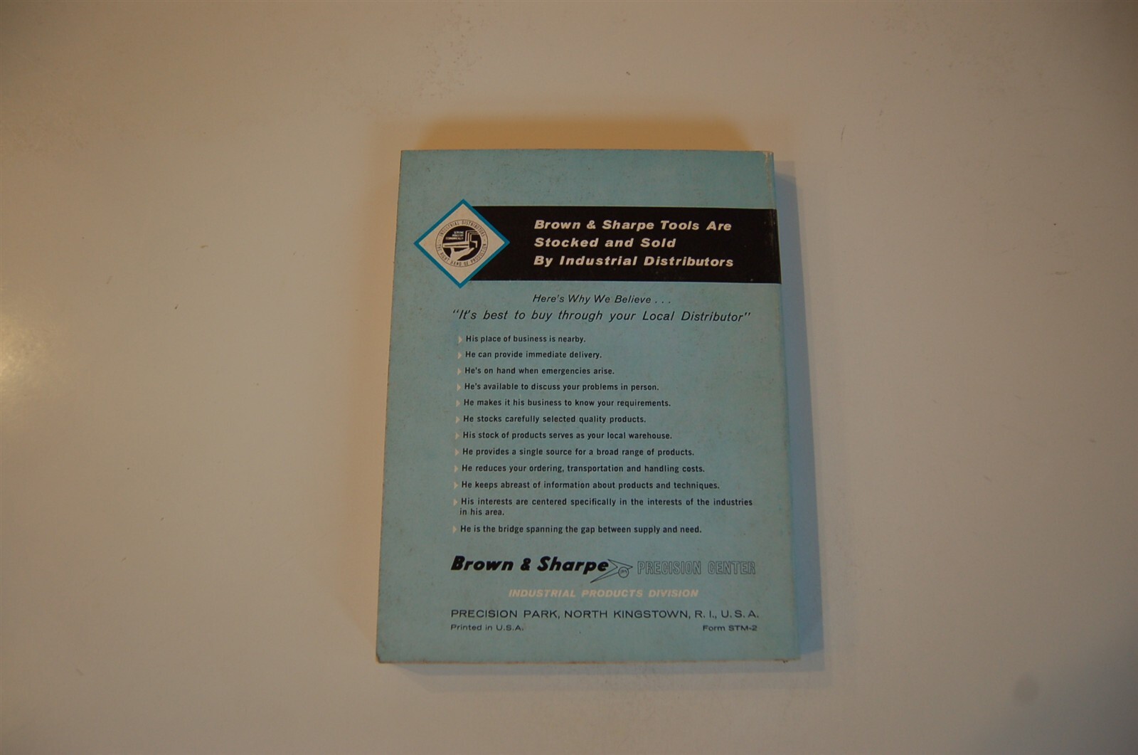 Brown & Sharpe The Shop Tool Manual STM-2
