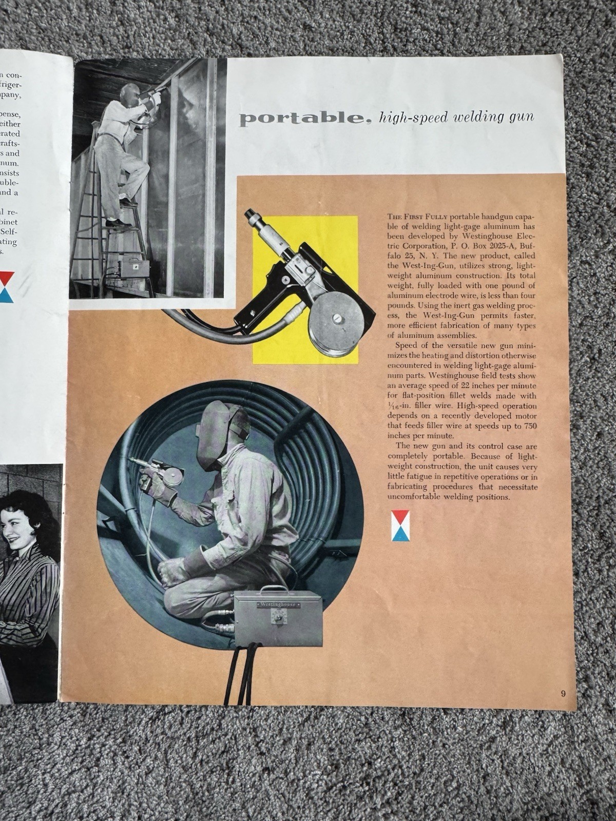 Vintage 1958 Alcoa Aluminum Advertising Brochure Magazine