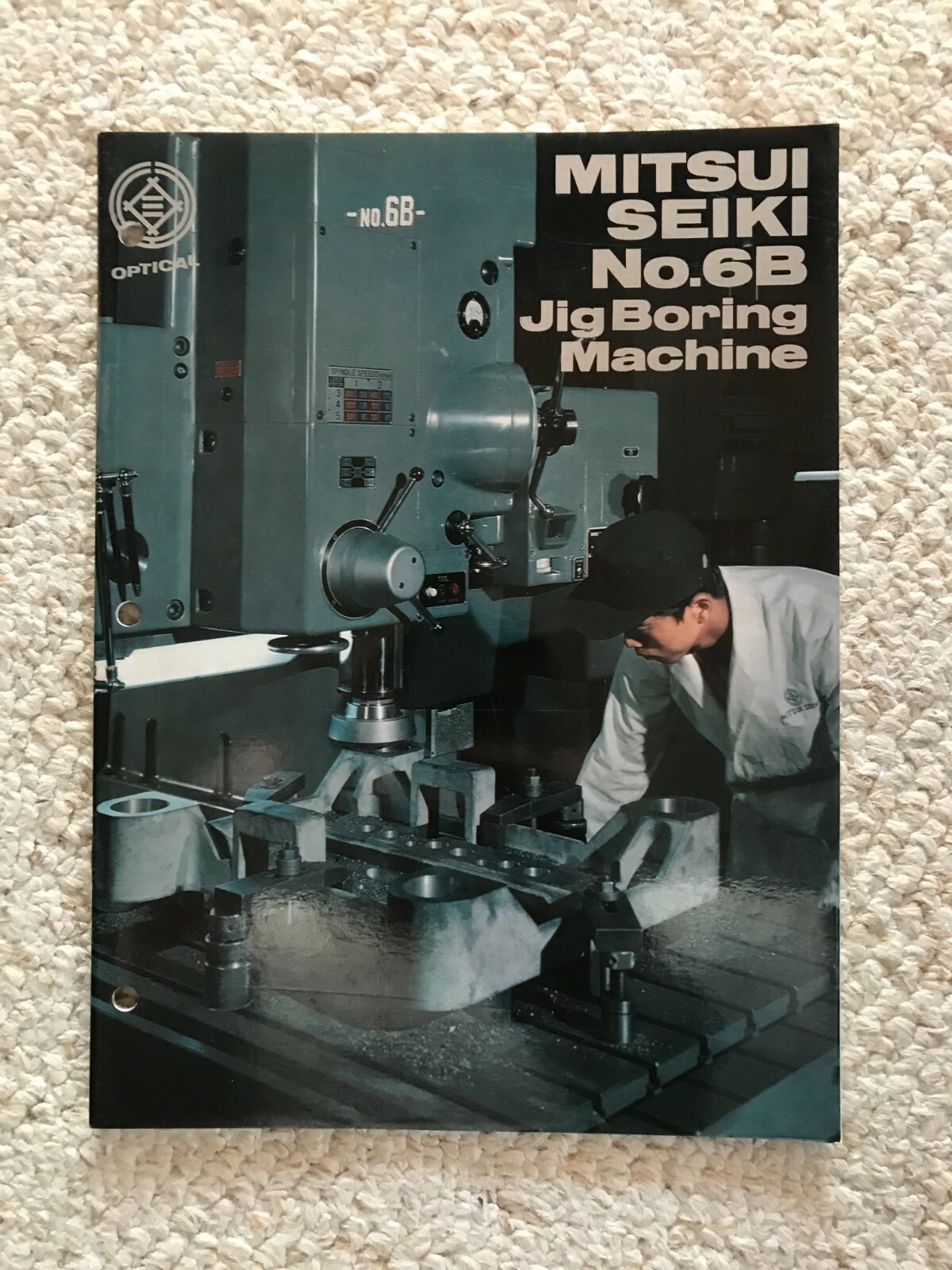 MITSUI SEIKI 6B & 6BN OPTICAL JIG BORING MACHINE SALES CATALOG