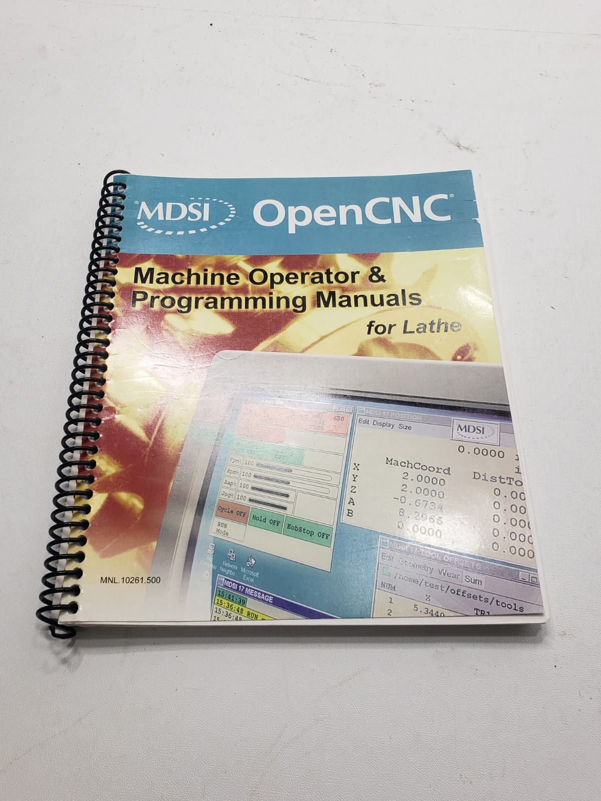 MDSI OpenCNC Machine Operator Manual CNC Control System Guide MNL 101109.600