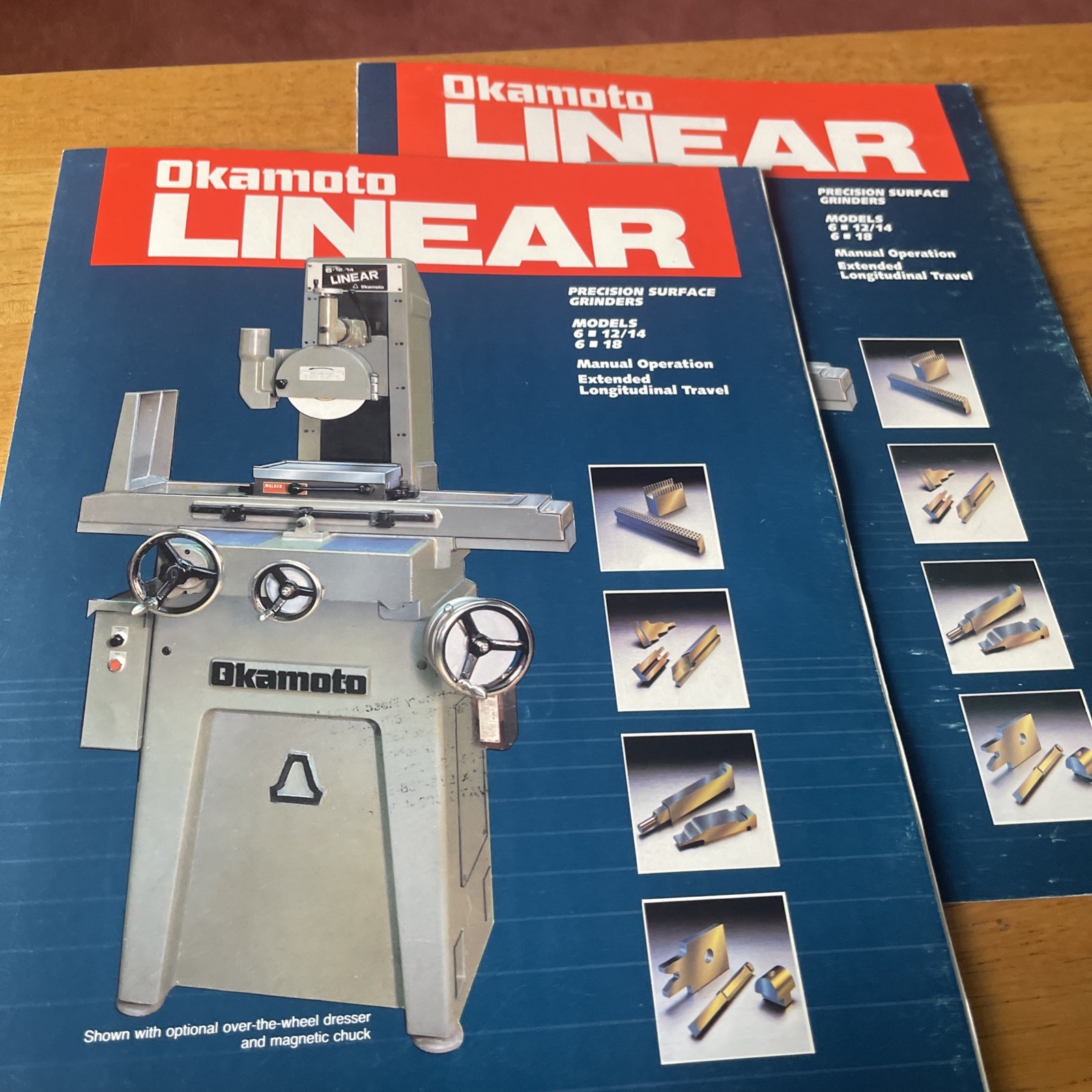 Okomoto Linear Brochure 4/92 5000/ 10-90 3M-(2 issues)