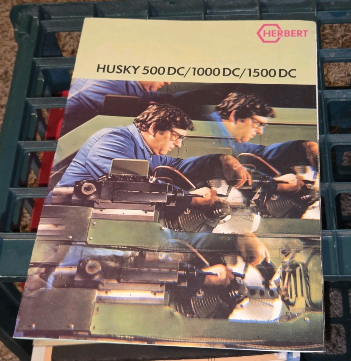 HERBERT HUSKY 500/1000/1500 DC Machinist Tool Sales Promo Catalog Book Booklet