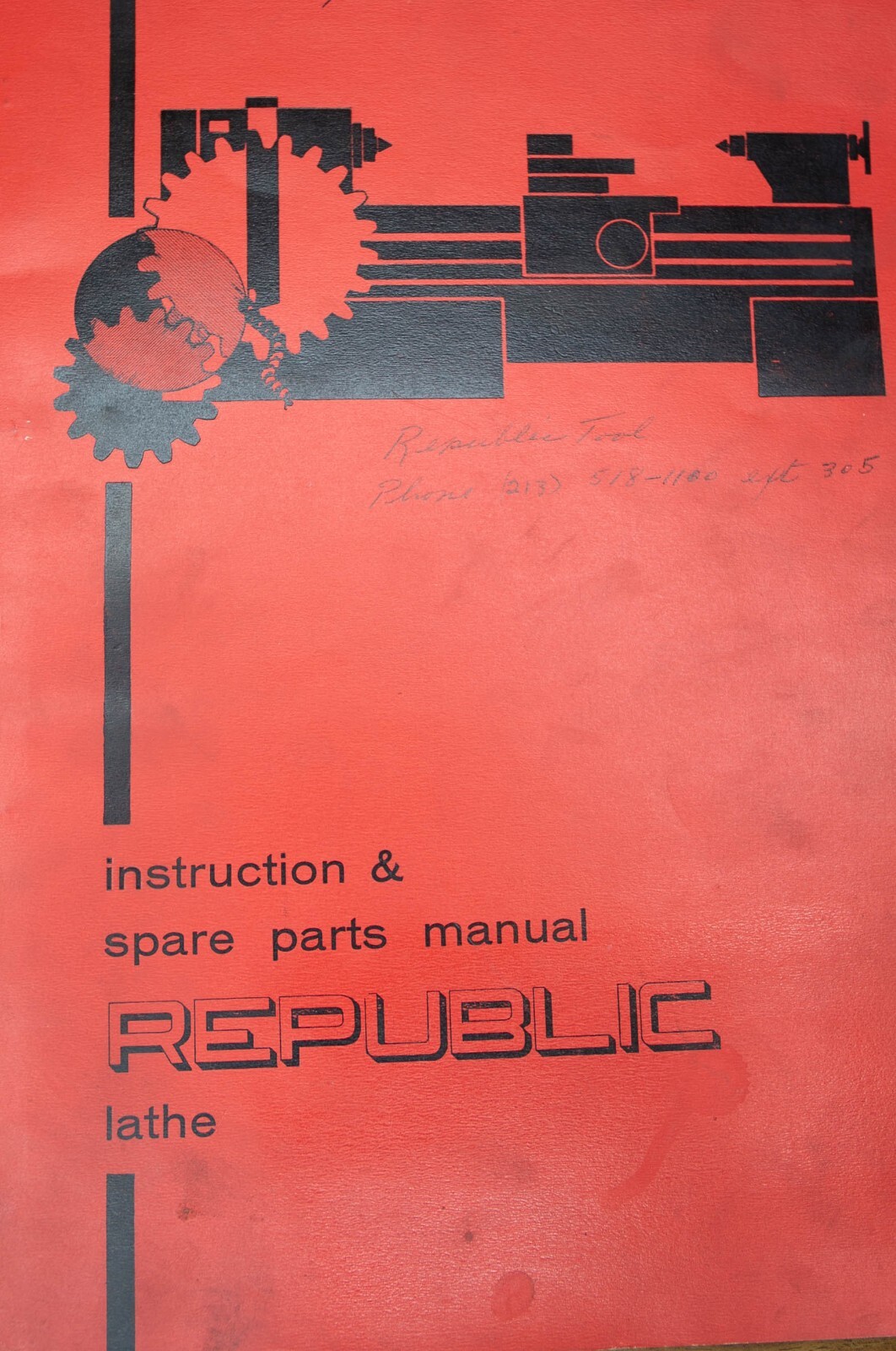 Lagun Republic 14″ 1440 1460 Lathe Operation, Maintenance, Elec and Parts Manual