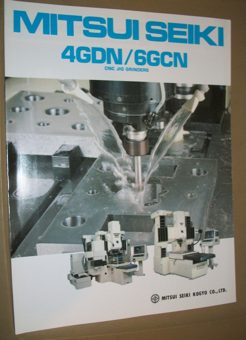 MITSUI SEIKI CNC JIG GRINDING 4GDN/6GCN SPECIFICATION